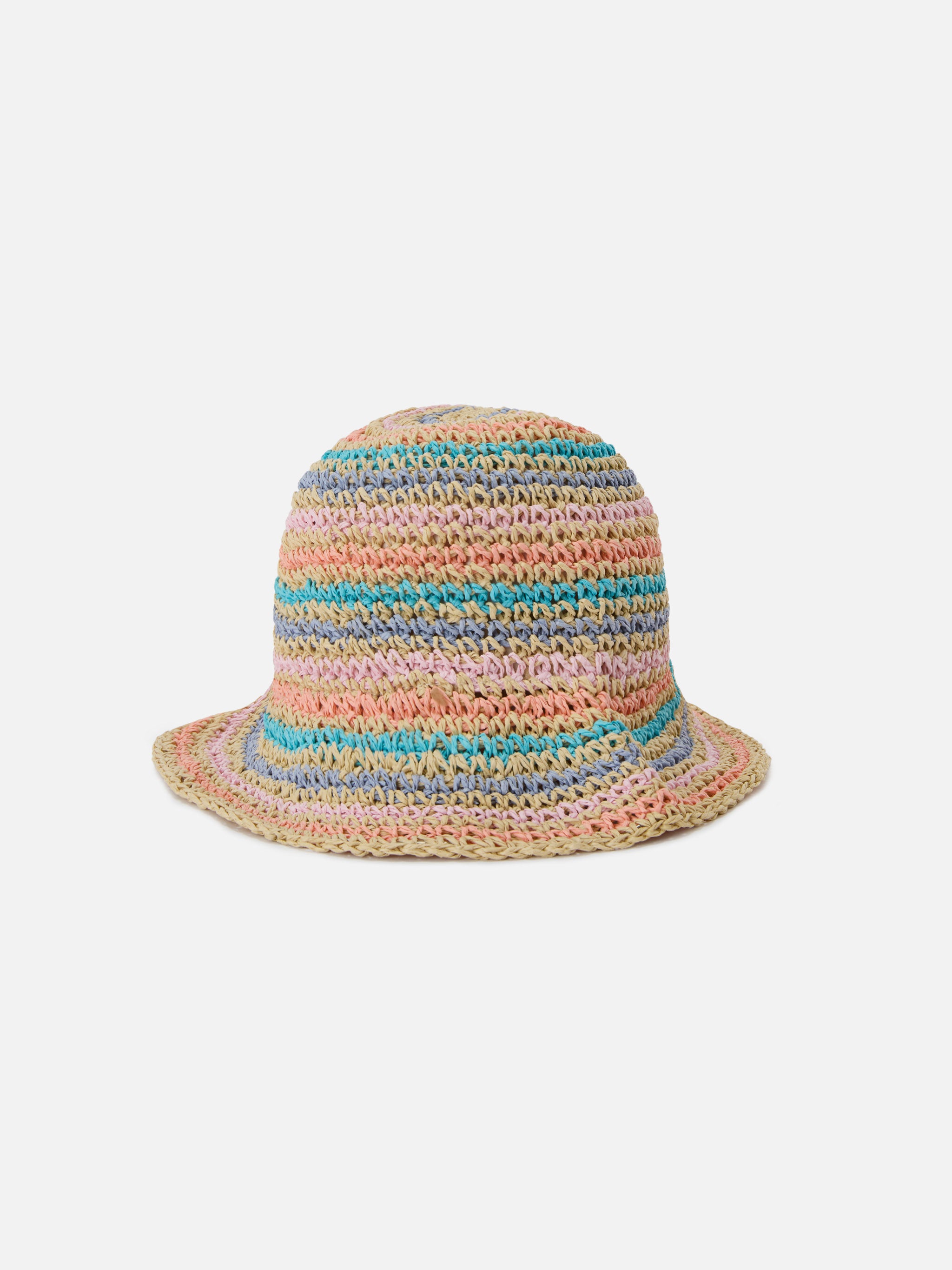 mc2-saint-barth-cappellino-polly-bucket-hat-bambina-a-righe-multicolor image 3