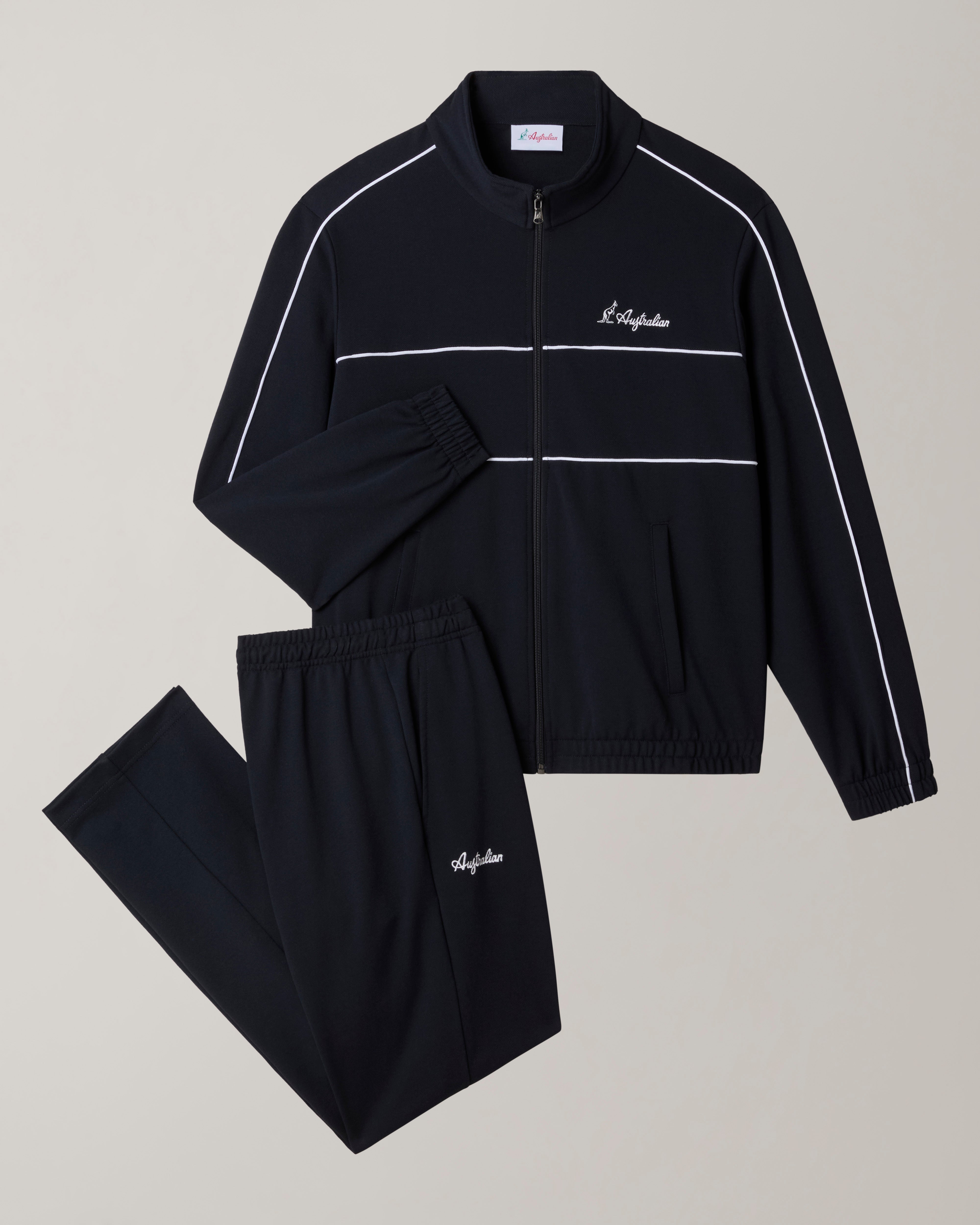 australian-mycon-piquet-tracksuit-tuta-heritage-blu-navy image 8