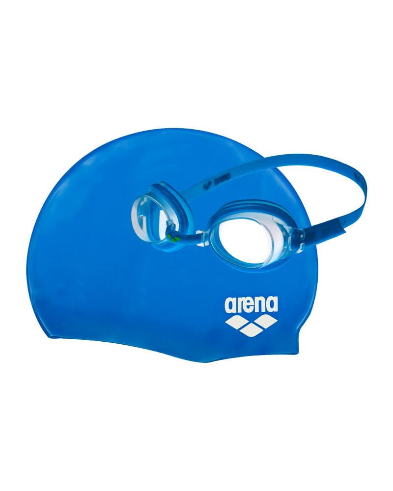 arena-pool-jr-set-kit-occhialini-cuffia-bambini-6-12-anni image 2