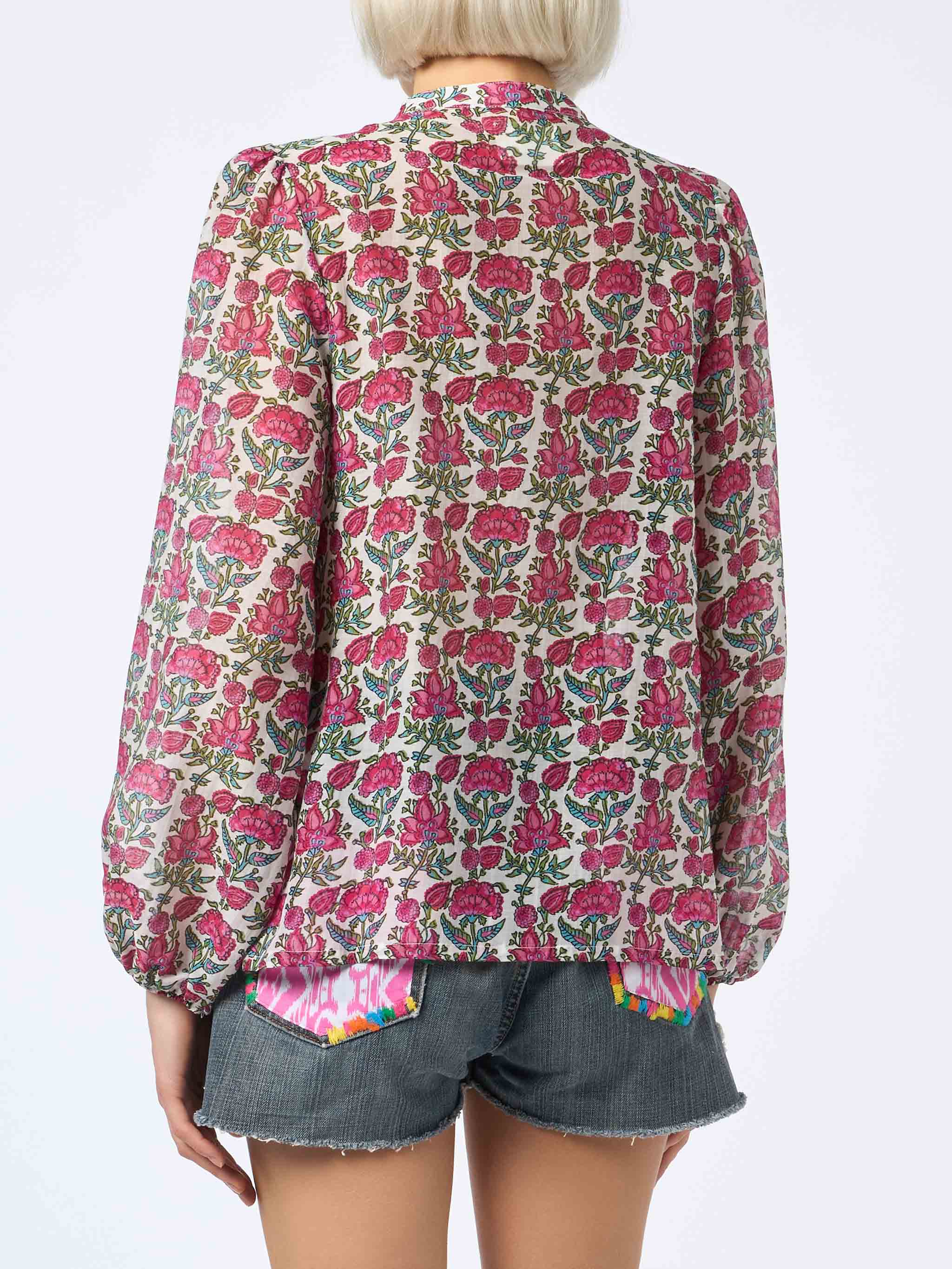 mc2-saint-barth-blusa-harper-donna-seta-voile-floreale-bianca-oversize image 4