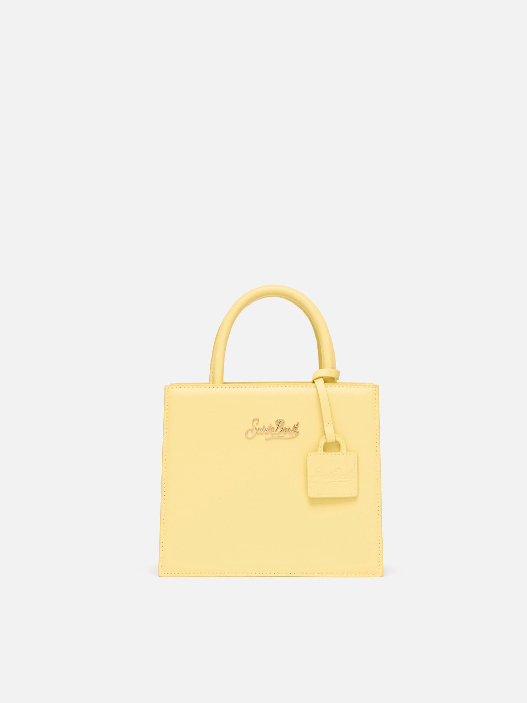 mc2-saint-barth-borsa-shop-mini-in-pelle-liscia-giallo-tenue image 1