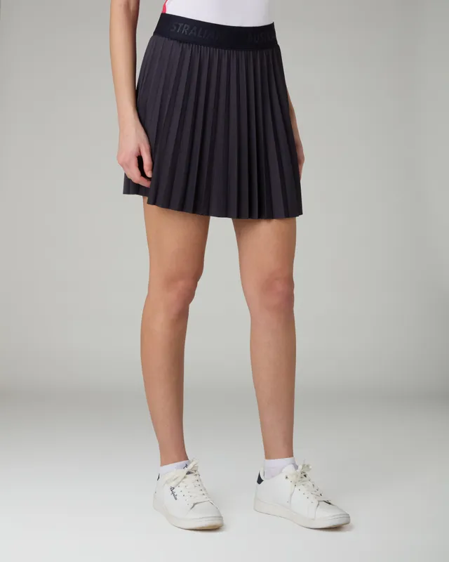 australian-twist-gonna-plissettata-blu-con-pantaloncino-ace image 1