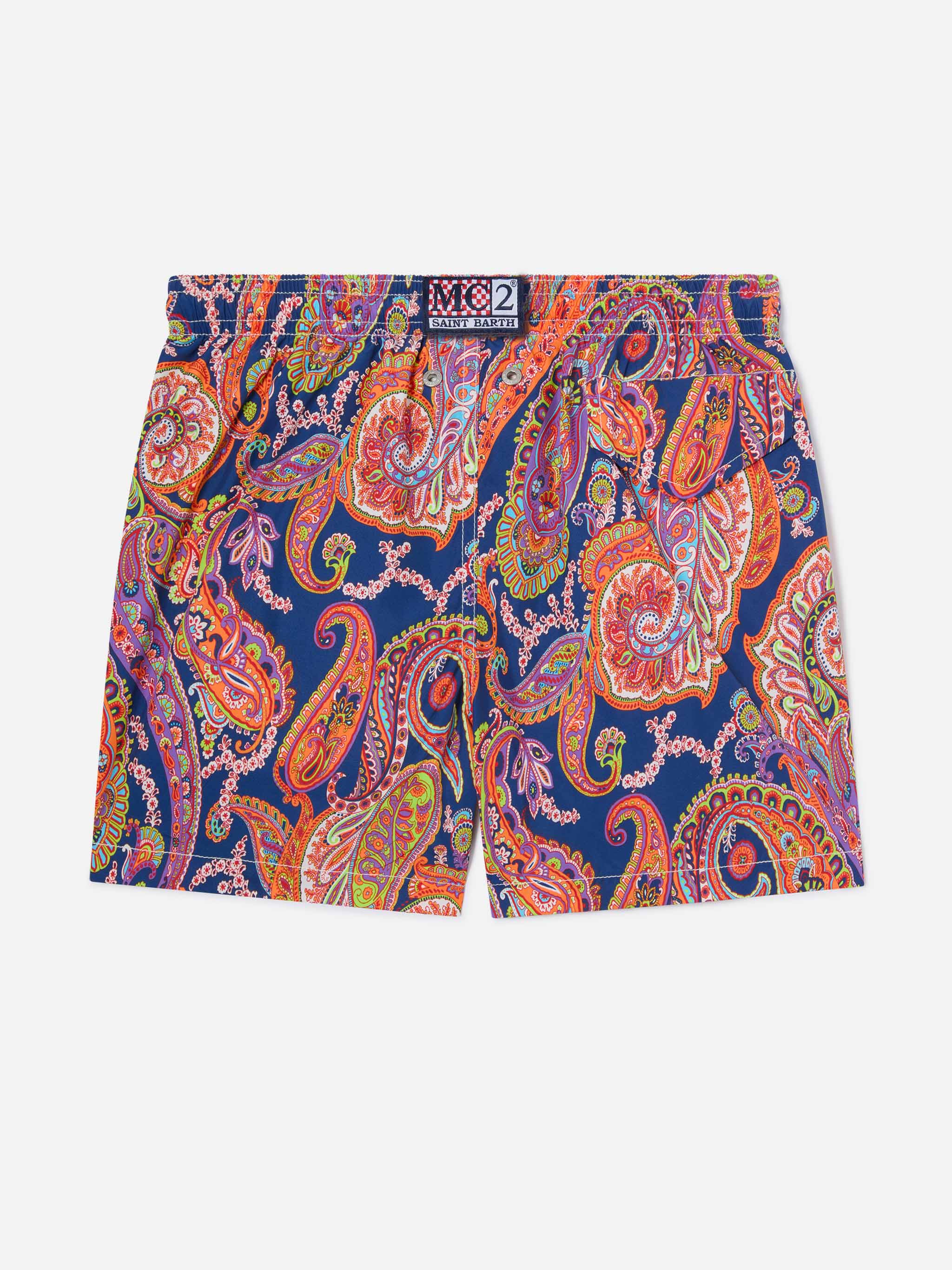 mc2-saint-barth-costume-mare-jean-lighting-70-paisley-blu-bambino image 2