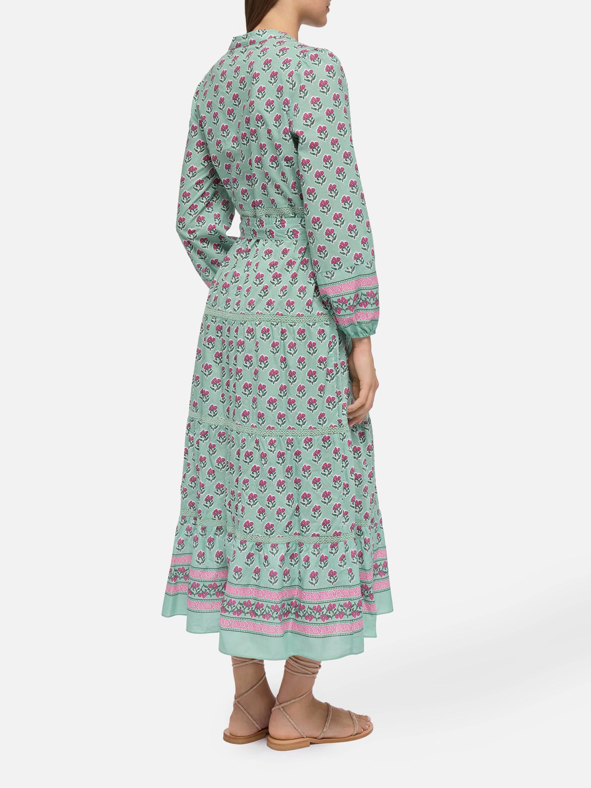 mc2-saint-barth-leyde-abito-maxi-donna-cotone-voile-stampa-floreale image 3