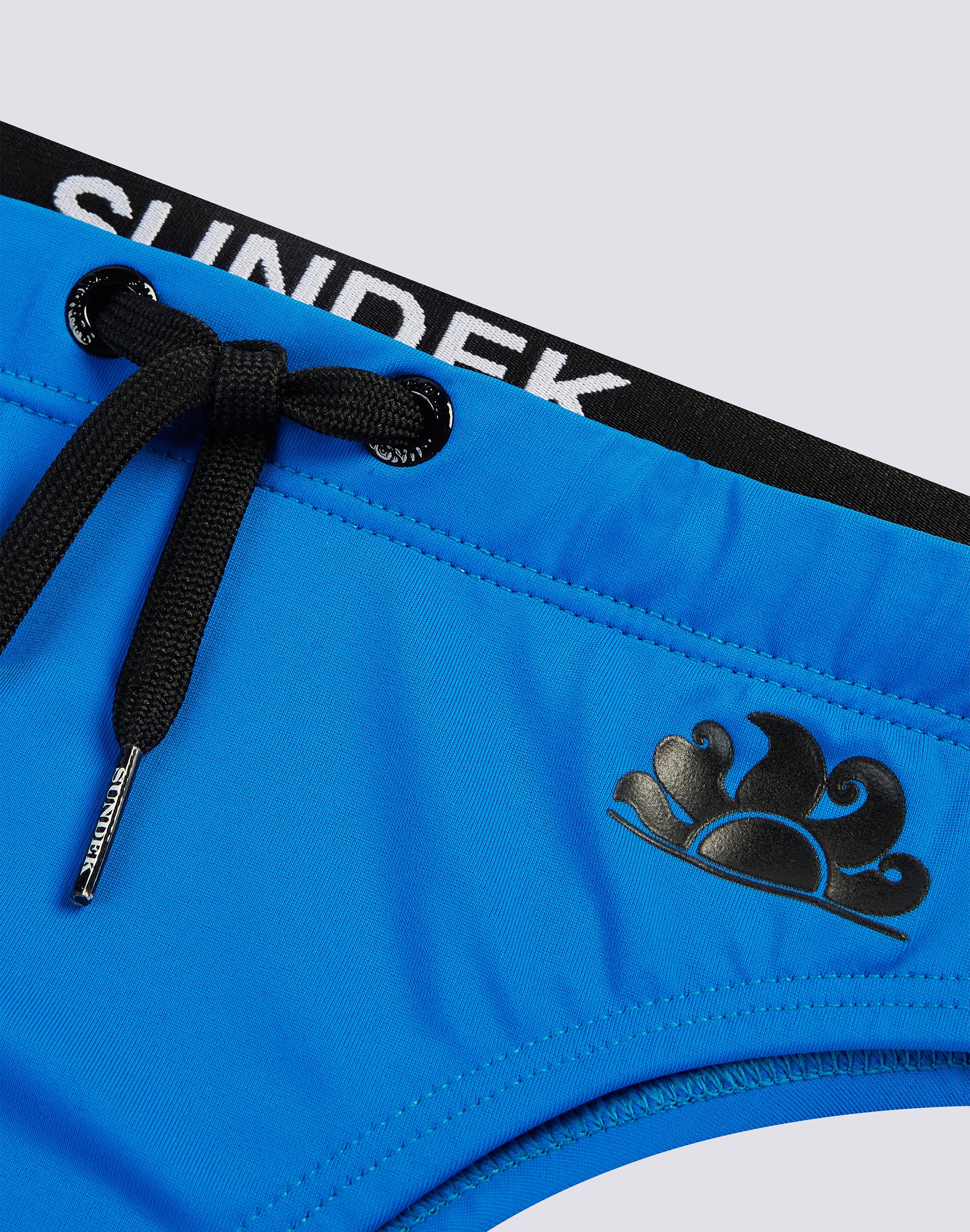 sundek-slip-mare-bimbo-con-banda-elastica-logo-a-contrasto image 3