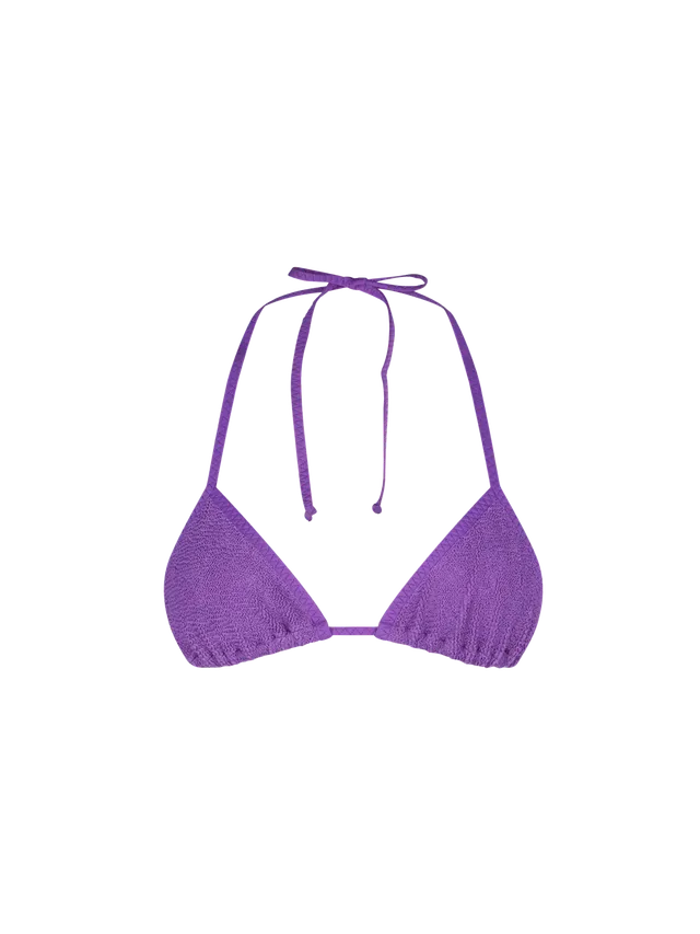 mc2-saint-barth-leah-top-bikini-triangolo-crinkle-viola image 1
