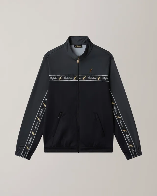 australian-duo-track-jacket-giacca-acetato-grigio-titanio image 1