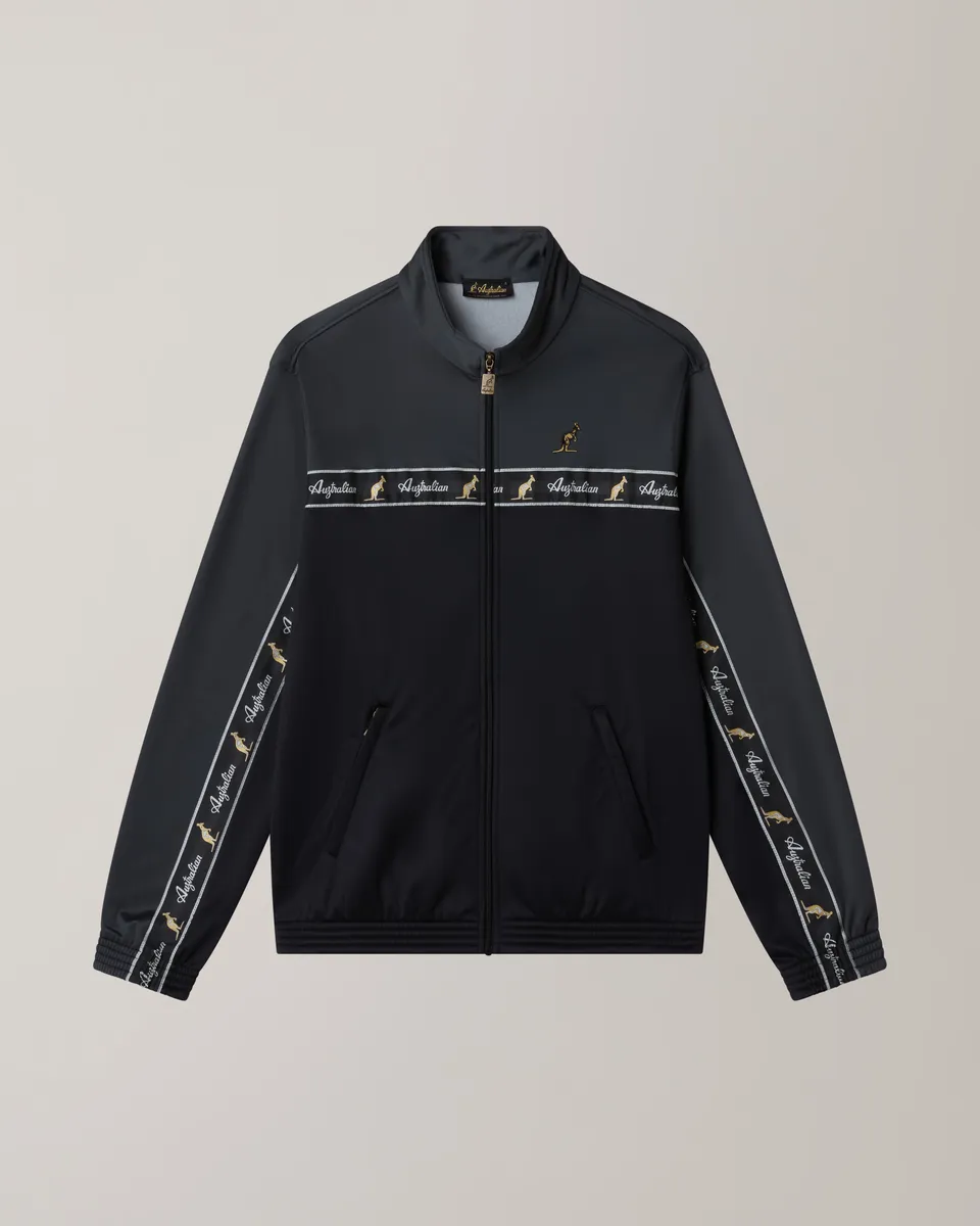 australian-duo-track-jacket-giacca-acetato-grigio-titanio image 1