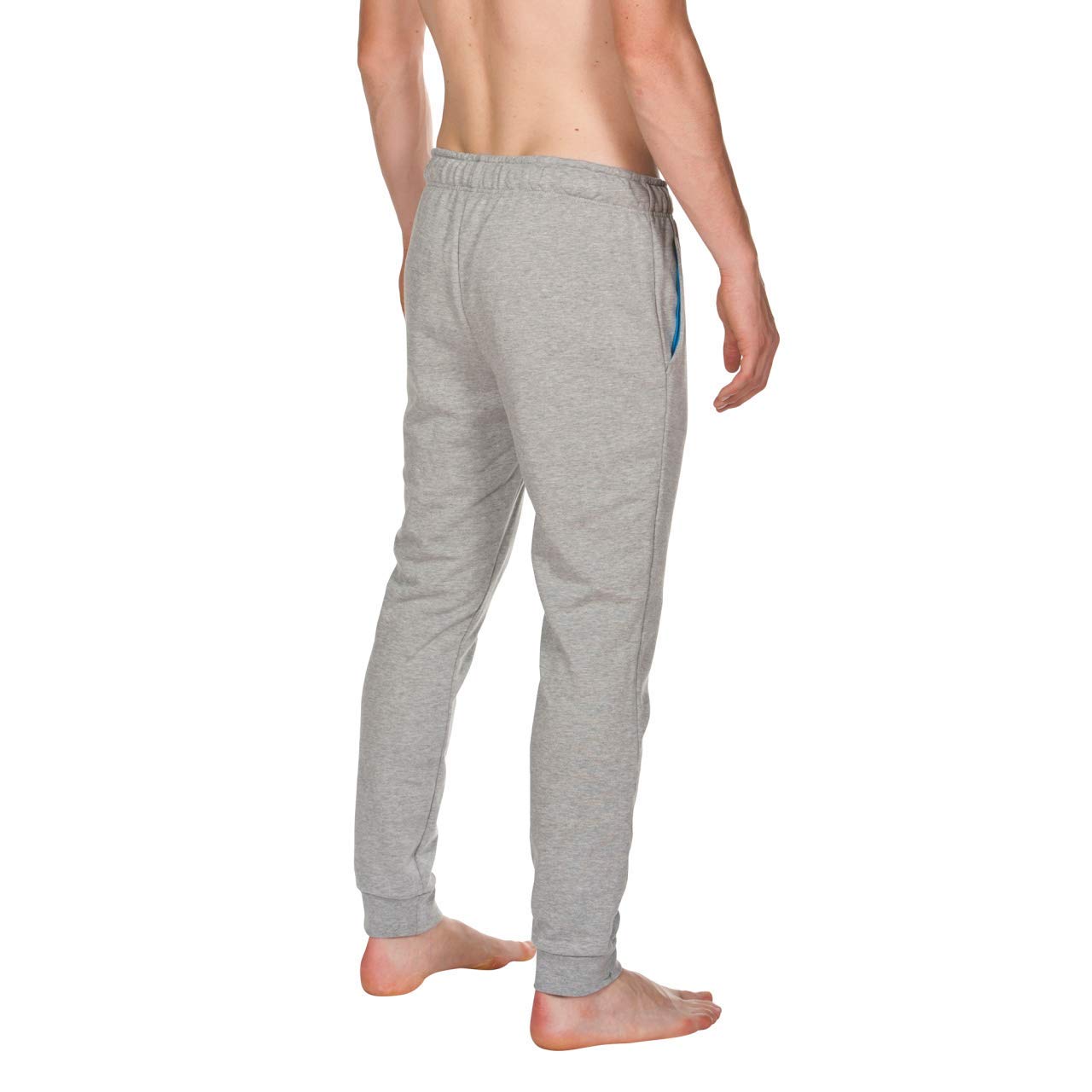 arena-essential-pant-pantaloni-jogger-uomo-grigio-medium-grey-melange image 5