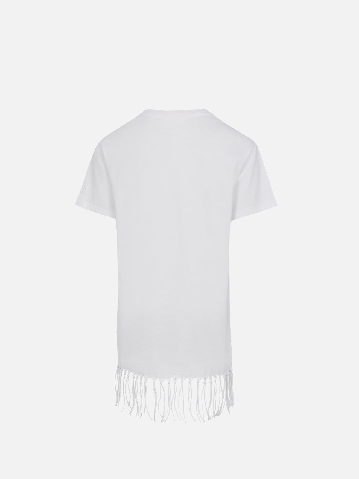 mc2-saint-barth-abbey-abito-bambina-bianco-cotone-con-frange-e-patch-ciliegie image 3