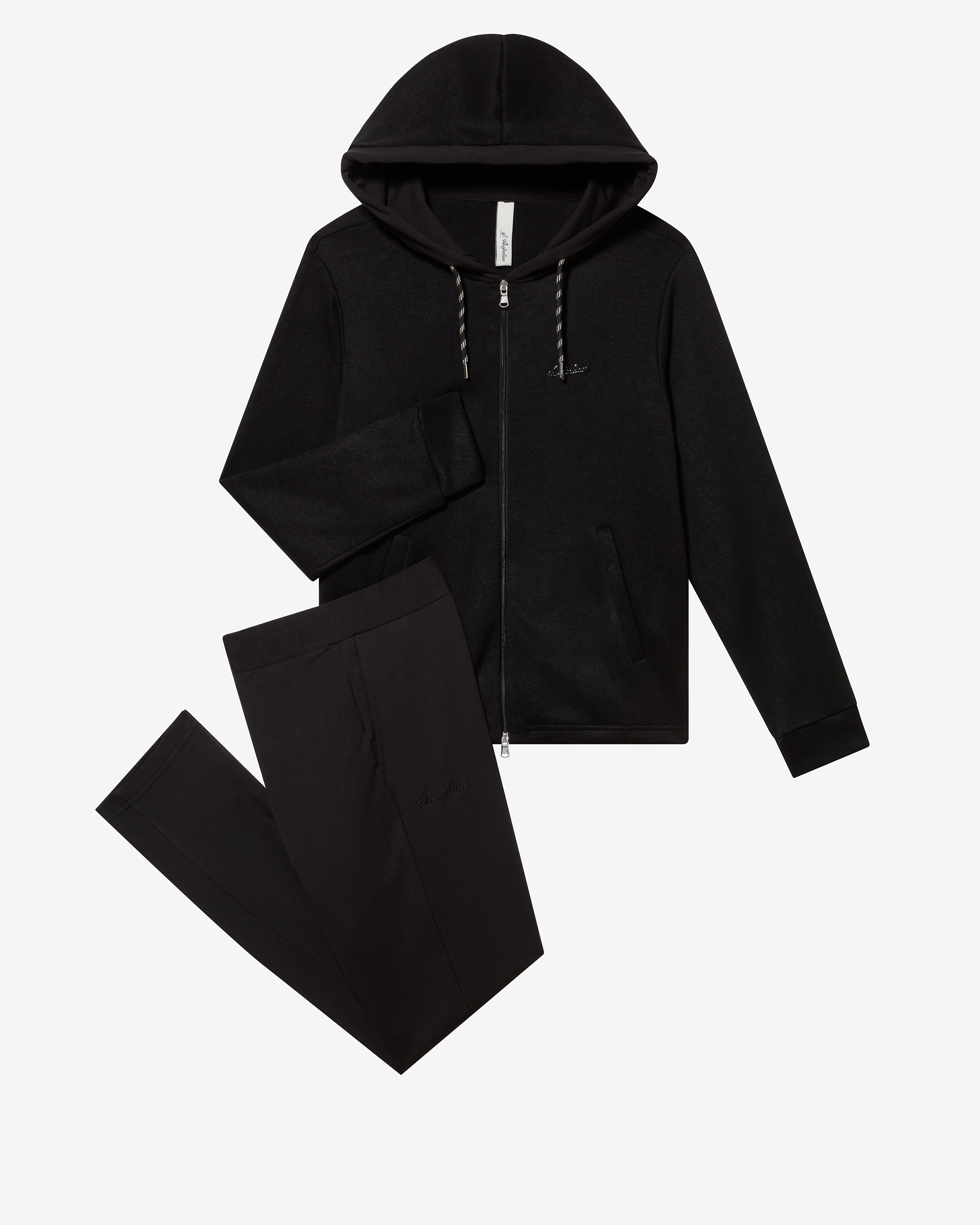 australian-minou-hoodie-tracksuit-tuta-con-cappuccio-nero image 1