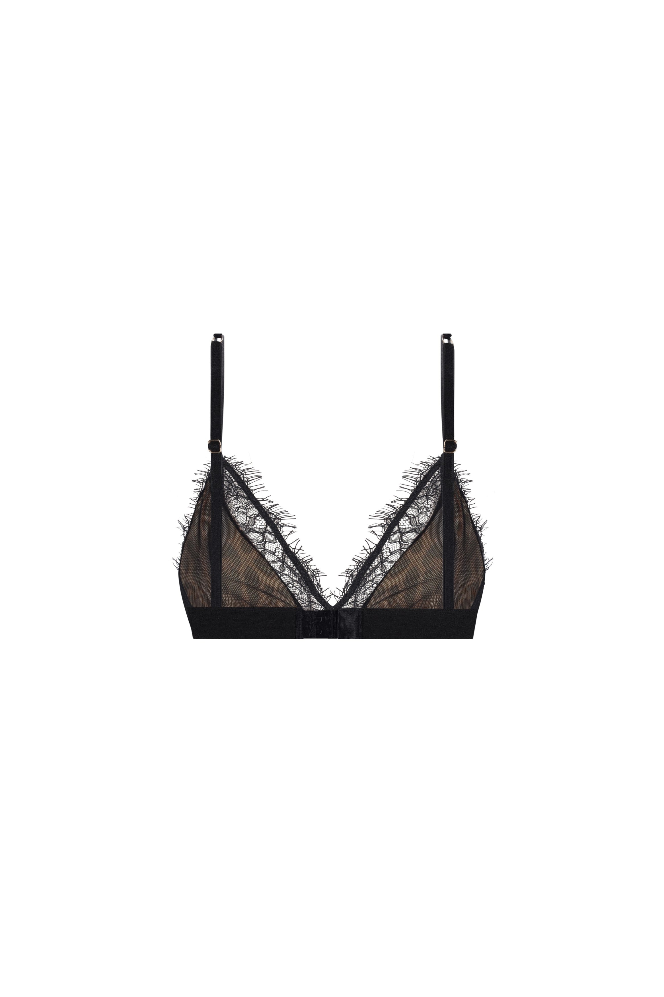4giveness-top-triangolo-wild-touch-lingerie-animalier-con-pizzo-donna image 3