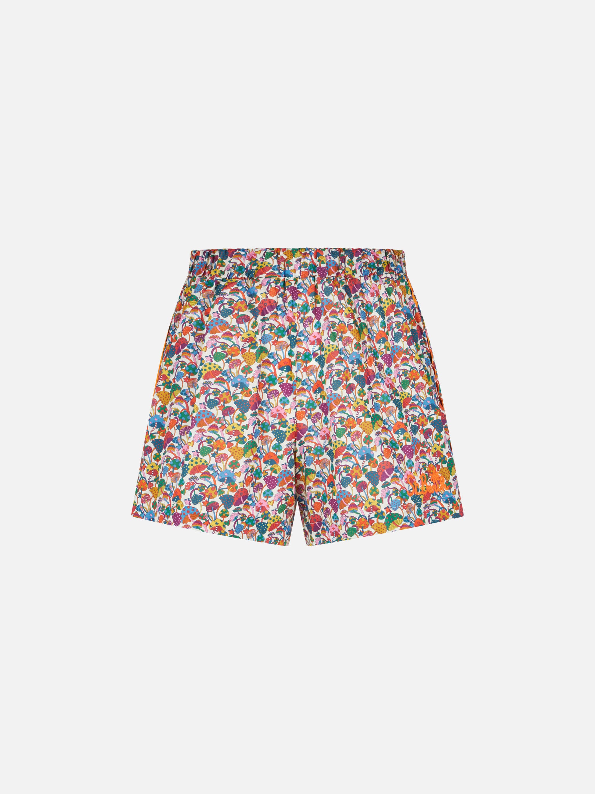 mc2-saint-barth-short-lierre-donna-in-cotone-con-stampa-multicolor-all-over image 4