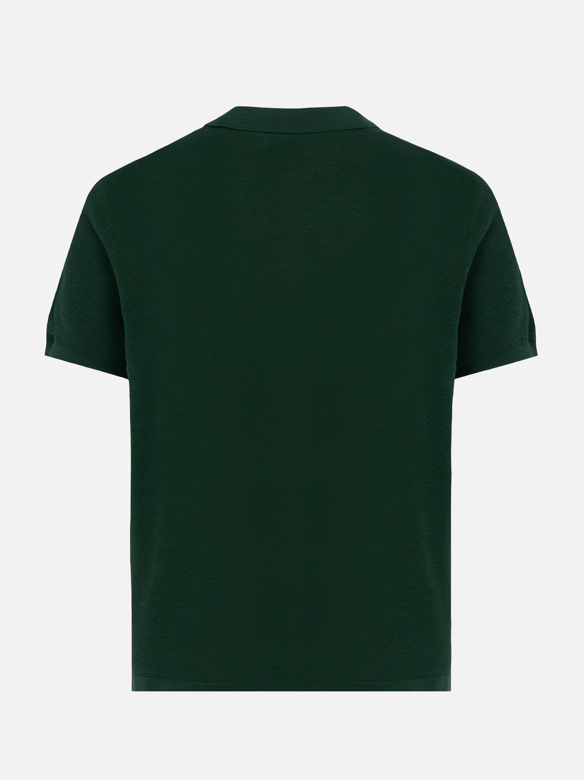 polo-sloan-mc2-saint-barth-senza-bottoni-in-maglia-a-rete-verde image 5