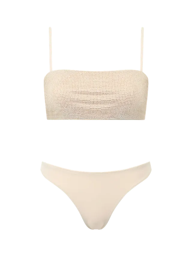 mc2-saint-barth-athena-naomi-bikini-fascia-donna-beige-con-strass image 1