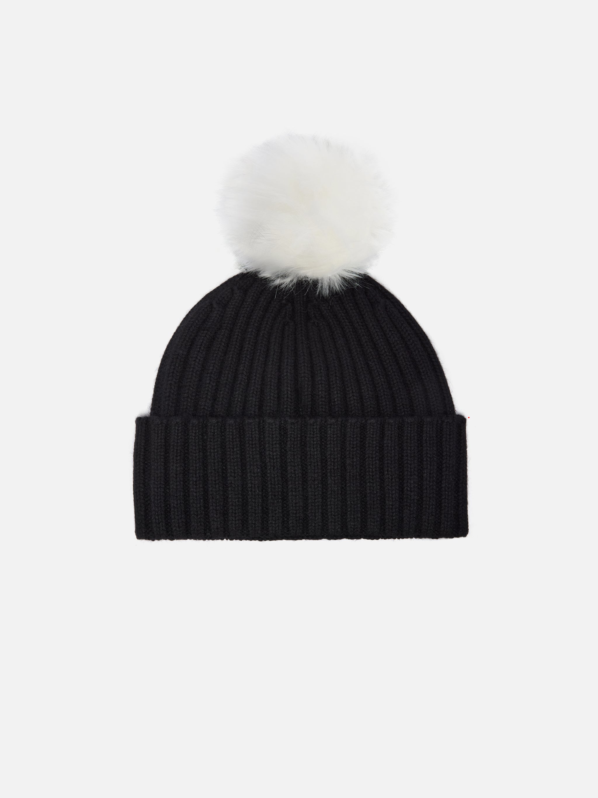 mc2-saint-barth-berretto-wengen-nero-pompon-berretto-misto-cashmere image 3