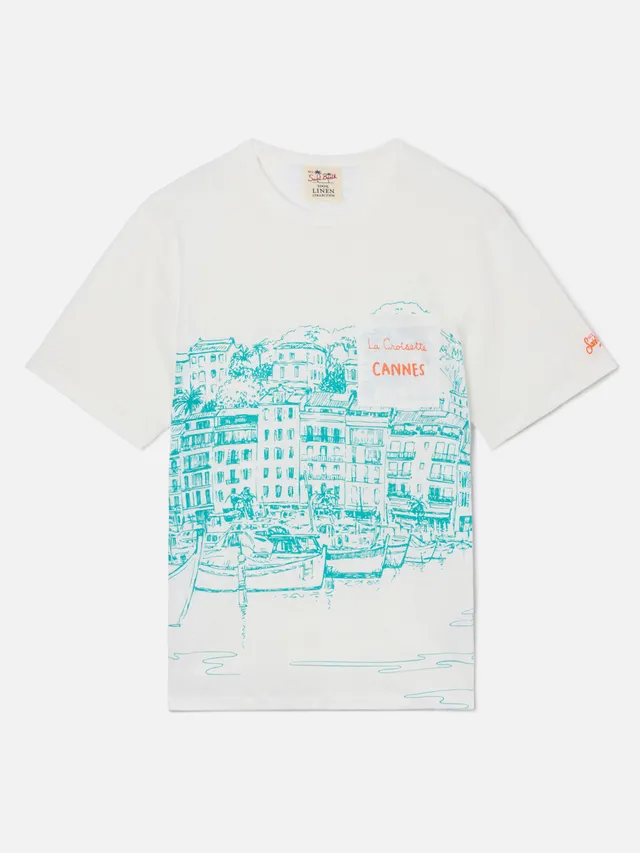 mc2-saint-barth-t-shirt-ecstasea-in-lino-jersey-con-stampa-cannes image 1