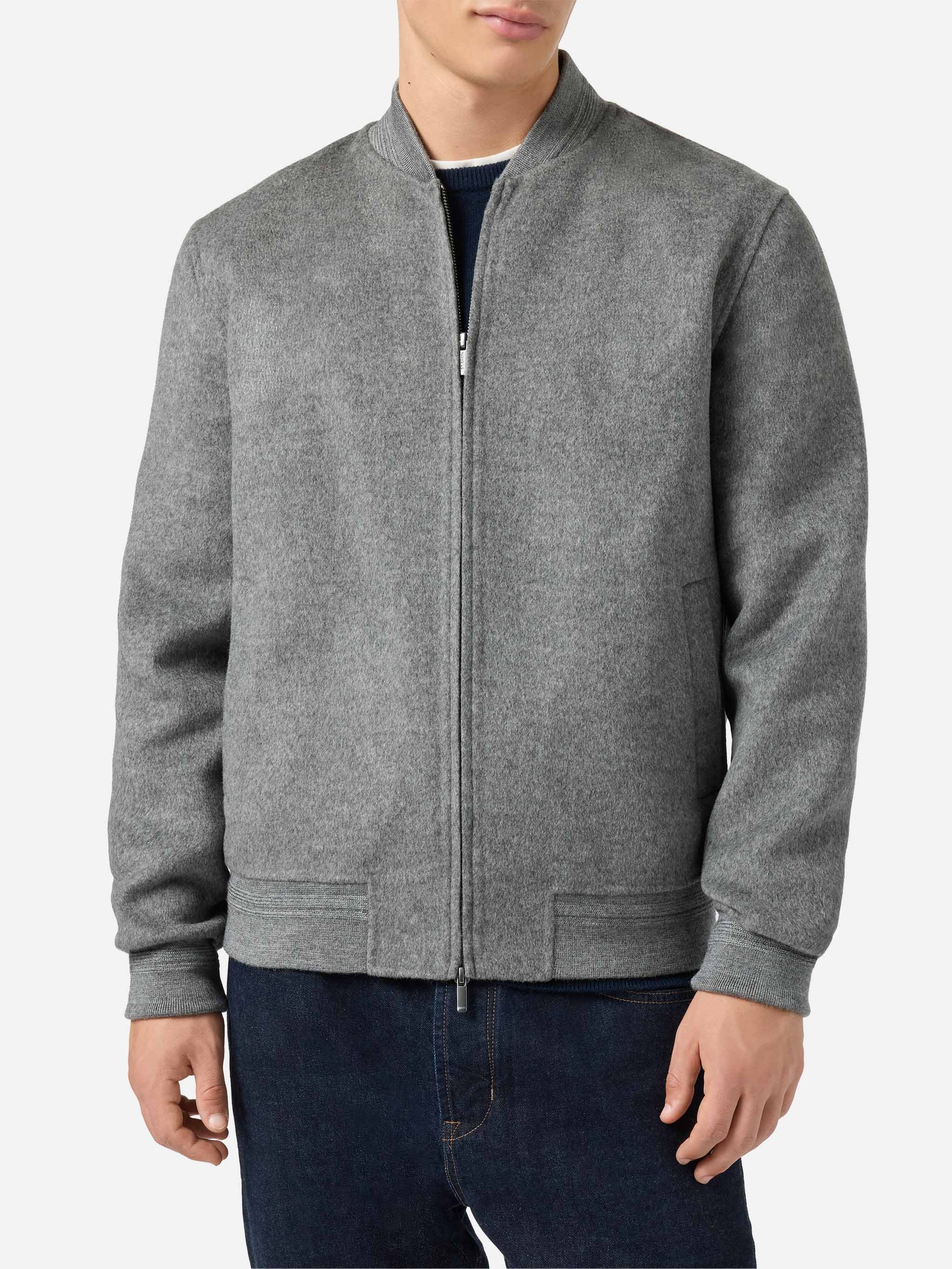 mc2-saint-barth-bomber-camden-in-misto-lana-grigio-sfoderato image 1