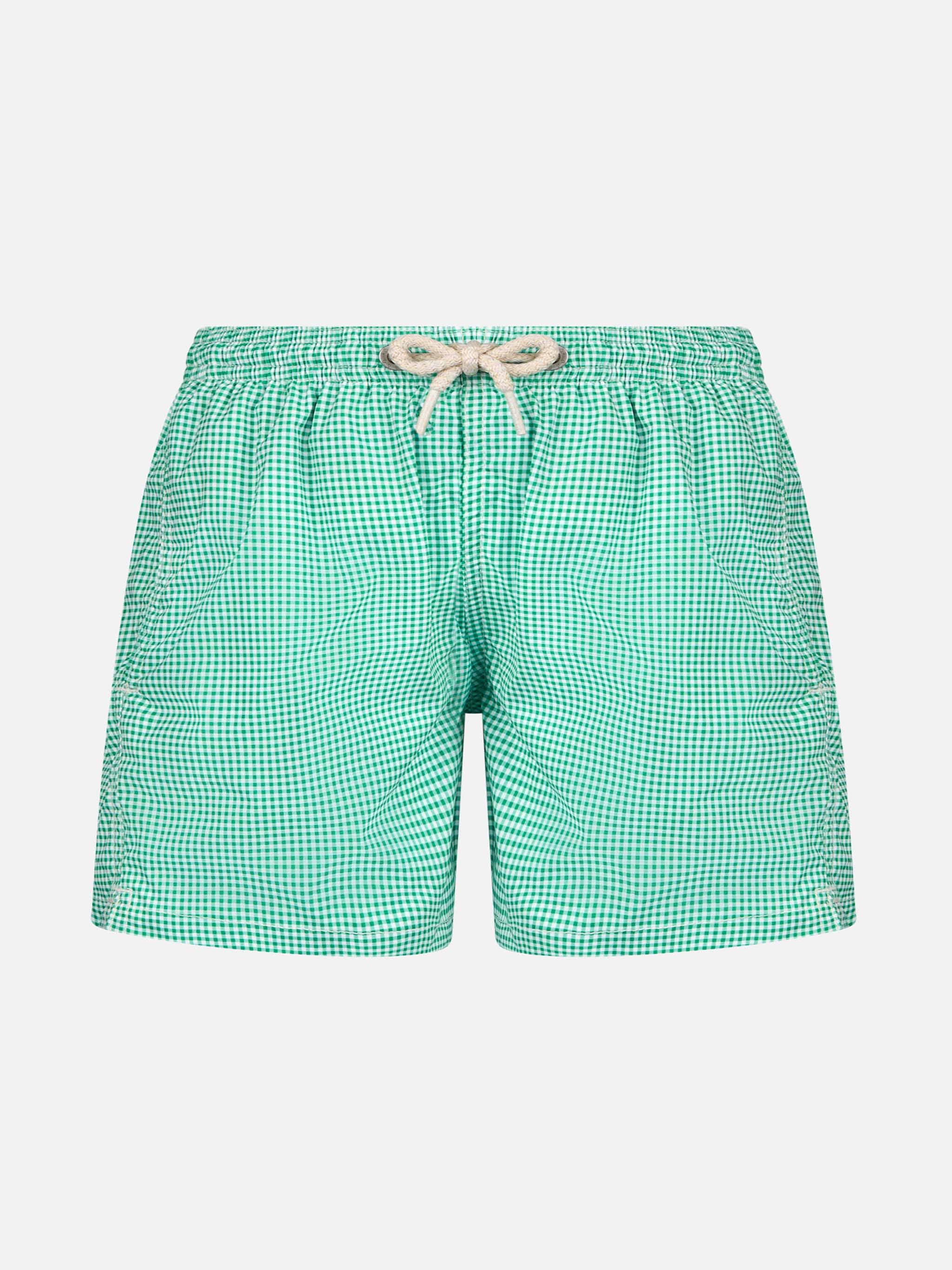 mc2-saint-barth-comfort-light-jr-costume-boxer-ragazzo-vichy-menta image 1