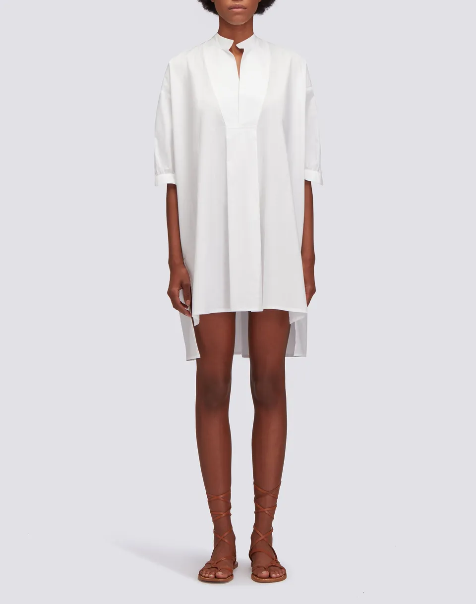 sundek-blusa-donna-in-cotone-popeline-anche-abito-corto image 1