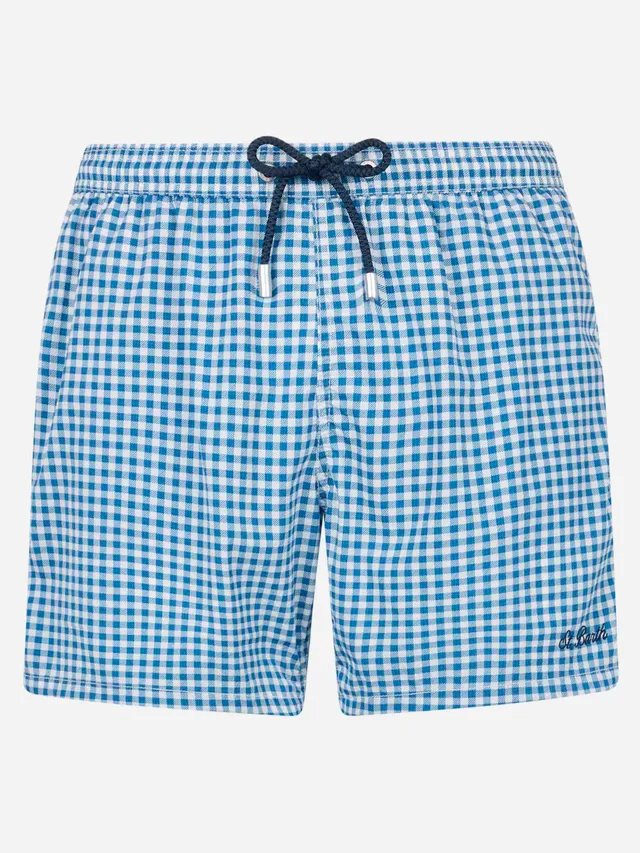 mc2-saint-barth-costume-uomo-patmos-seersucker-vichy-blu-media-lunghezza image 1