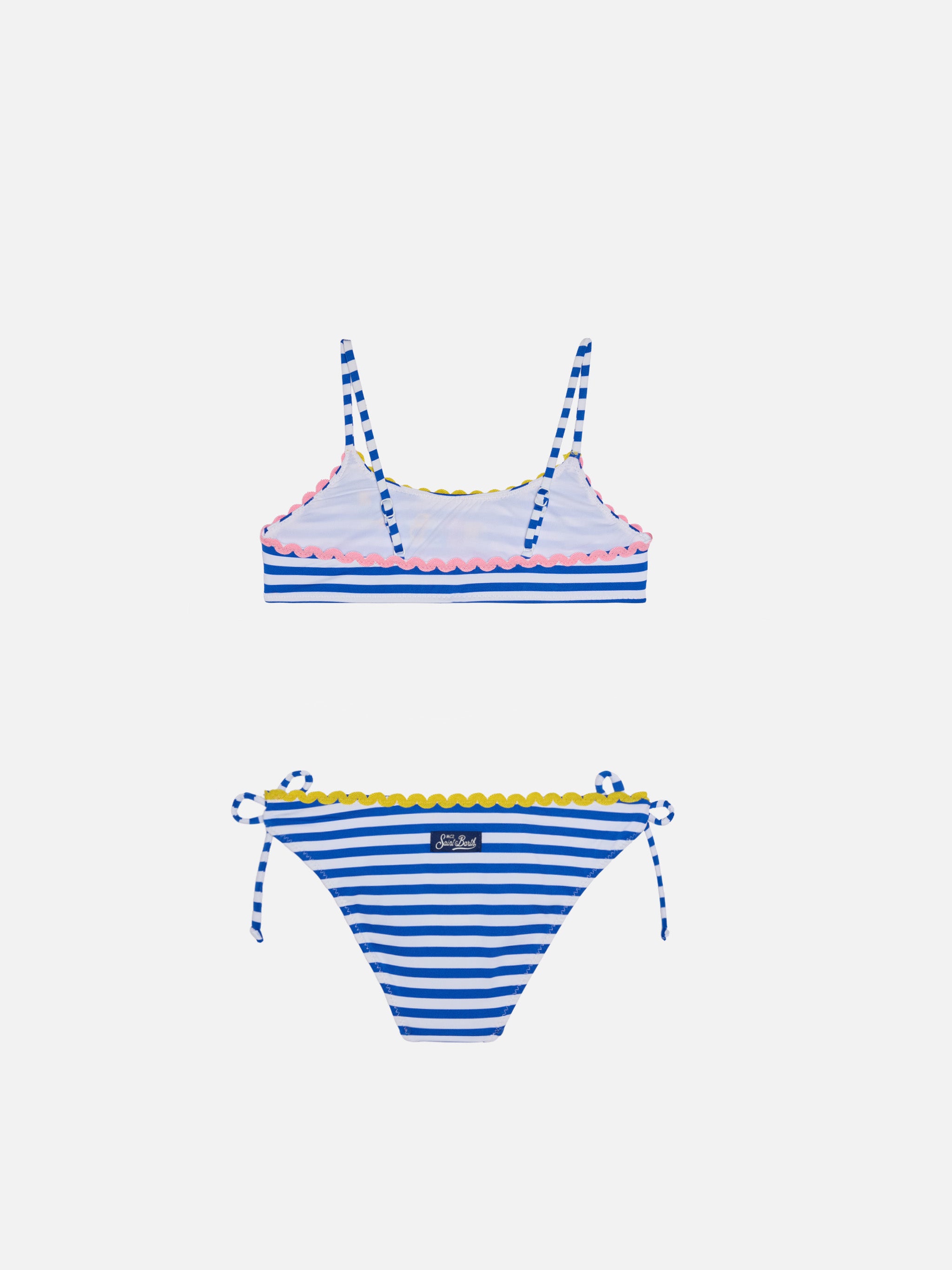 mc2-saint-barth-bikini-bimba-bralette-blu-navy-rigato image 2
