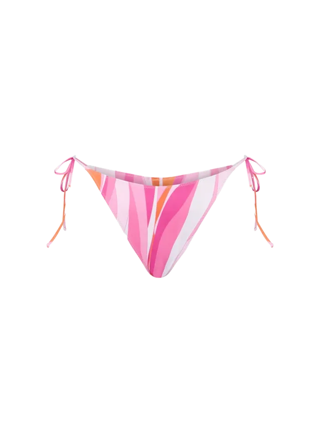 mc2-saint-barth-norah-slip-mare-donna-cheeky-fantasia-onde-con-laccetti image 1