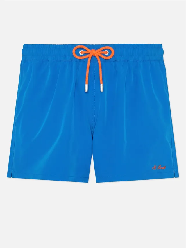 mc2-saint-barth-costume-mare-comfort-uomo-bluette-con-ricamo-st-barth image 1