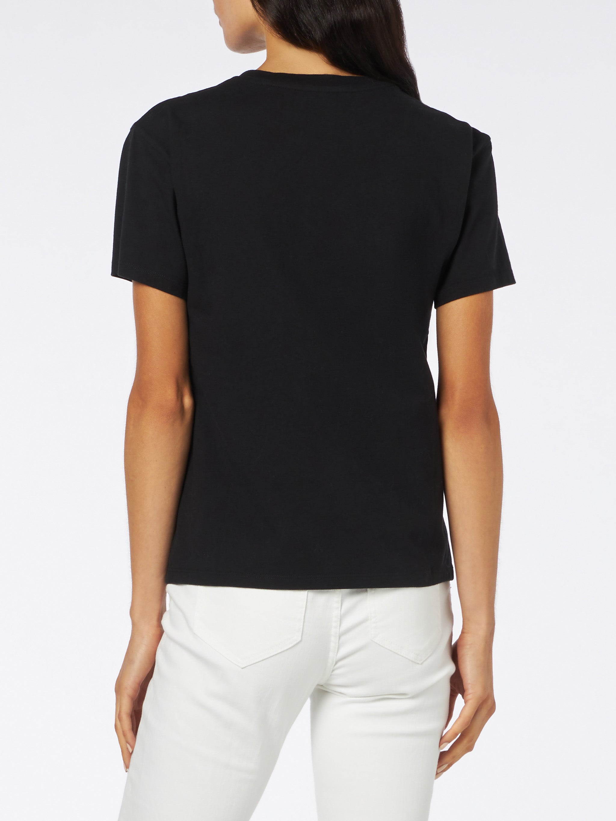 mc2-saint-barth-t-shirt-emilie-in-cotone-nero-con-stampa-strass image 3