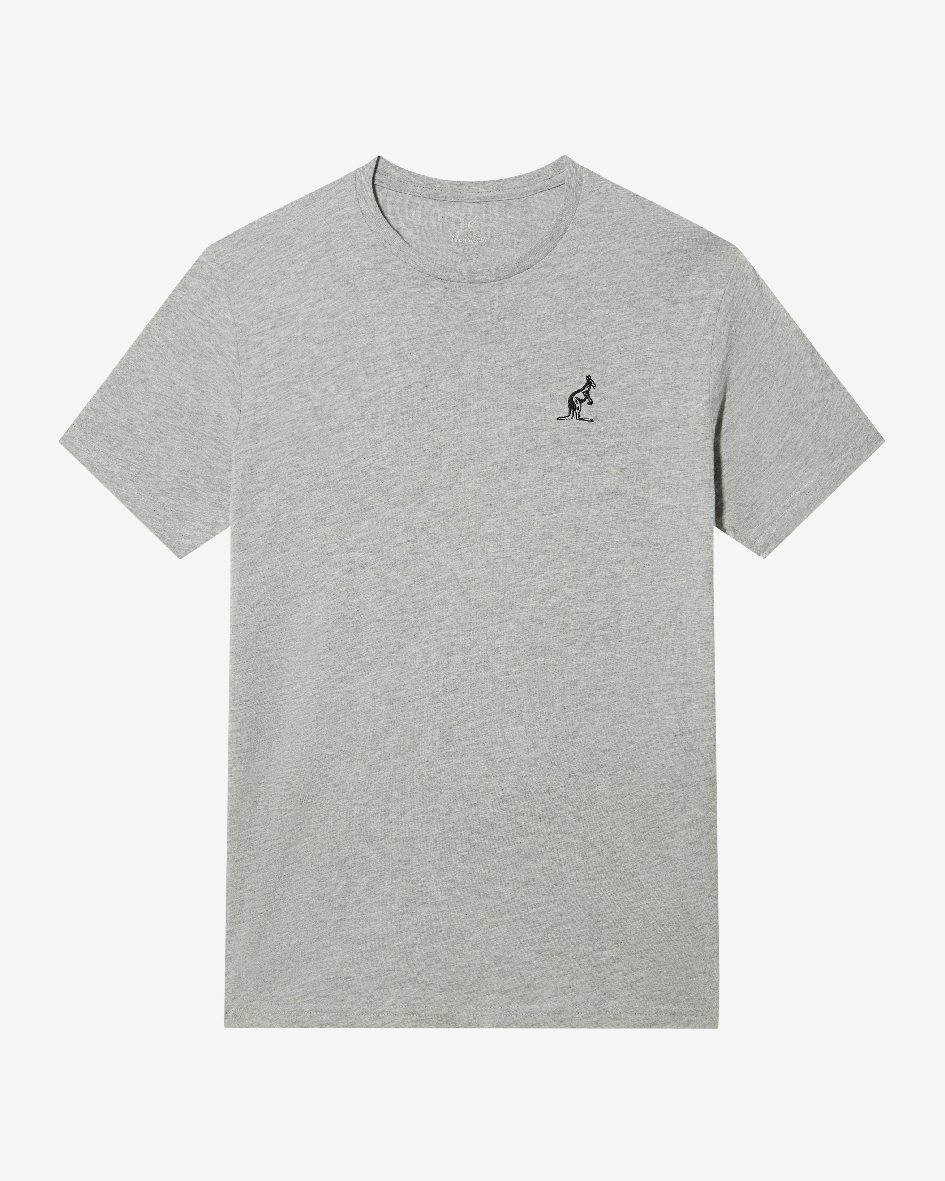 australian-basic-t-shirt-sportswear-grigio-melange image 5