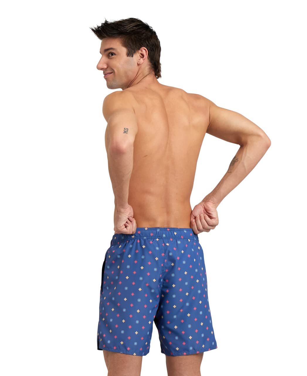 arena-beach-boxer-allover-41-5-cm-boxer-spiaggia-uomo-in-tessuto-riciclato image 2