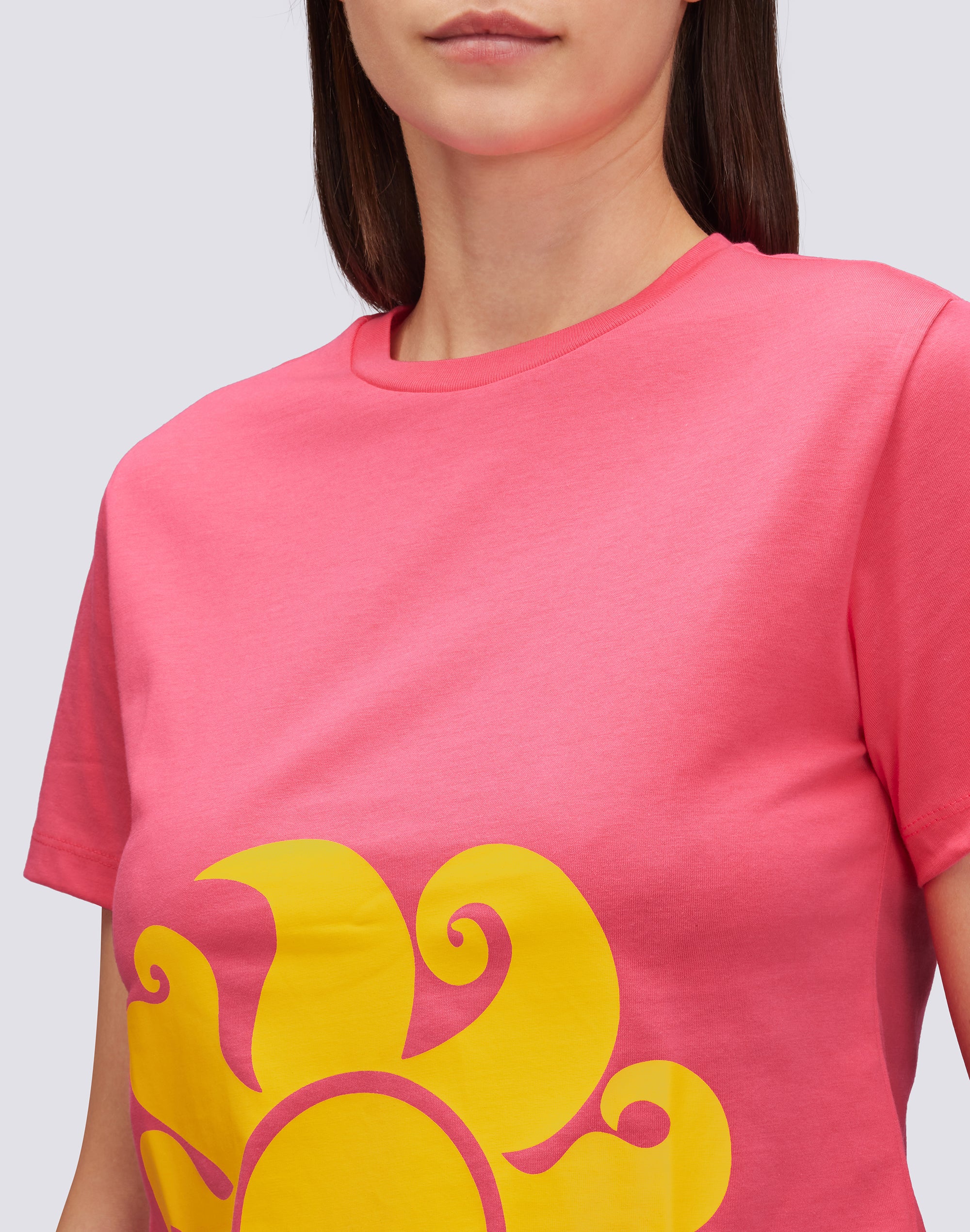 sundek-t-shirt-crop-donna-in-cotone image 3