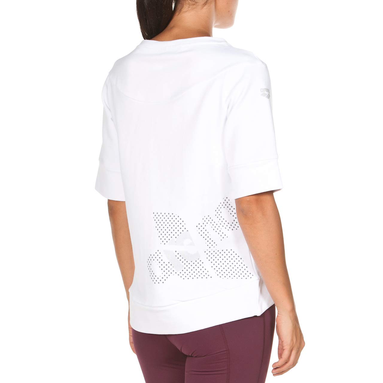 arena-w-gym-s-s-fleece-maglia-di-taglio-ampio-donna image 5