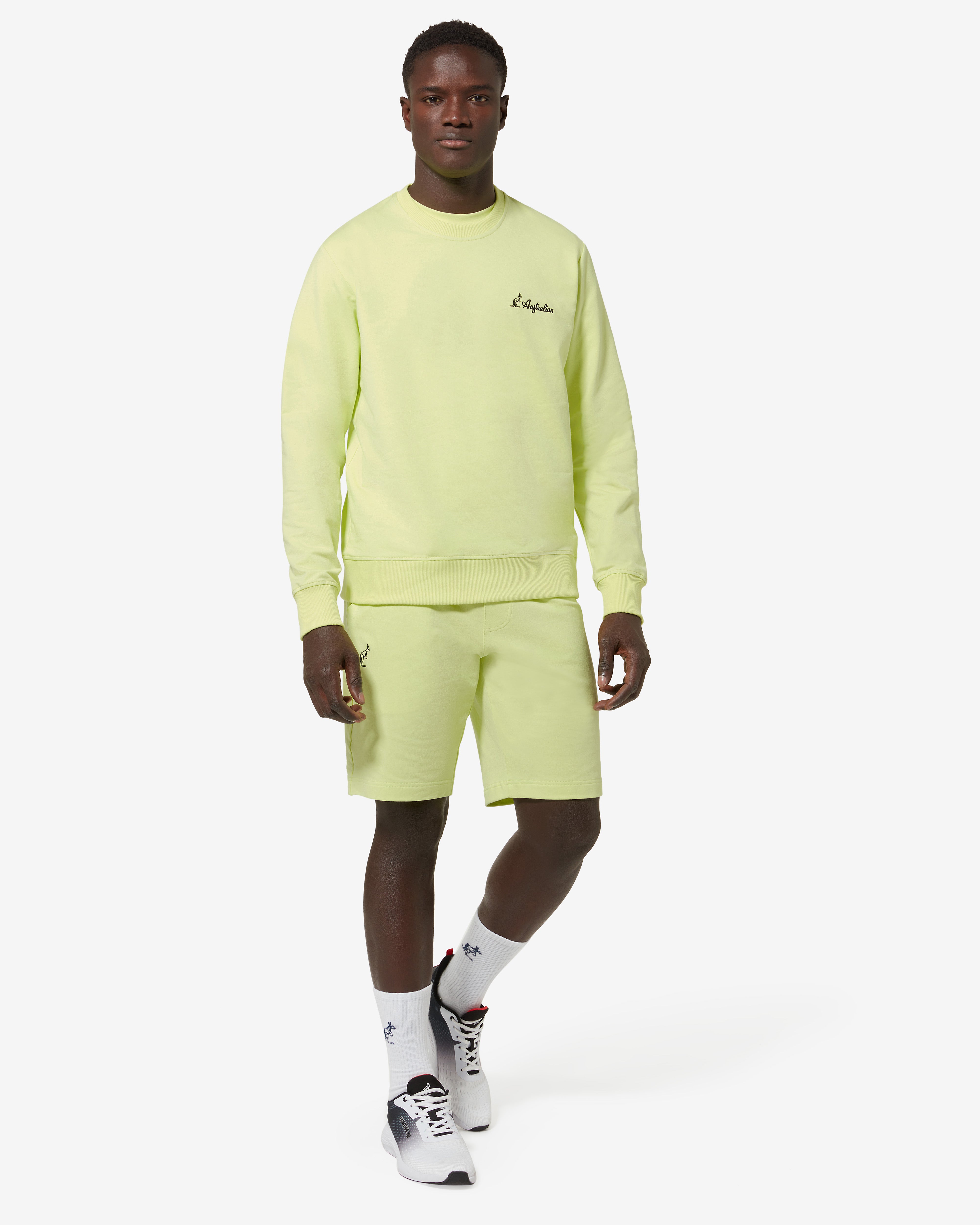 australian-record-crewneck-felpa-girocollo-elasticizzata image 2