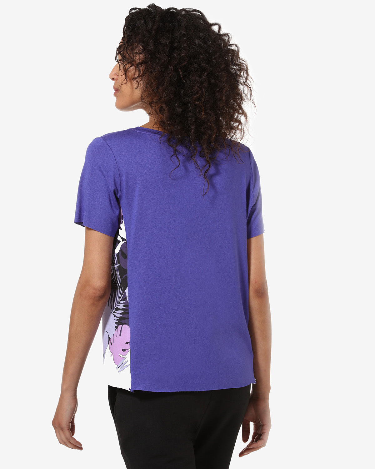 australian-live-cut-flowers-t-shirt-indaco-jersey-taglio-vivo-made-in-italy image 2