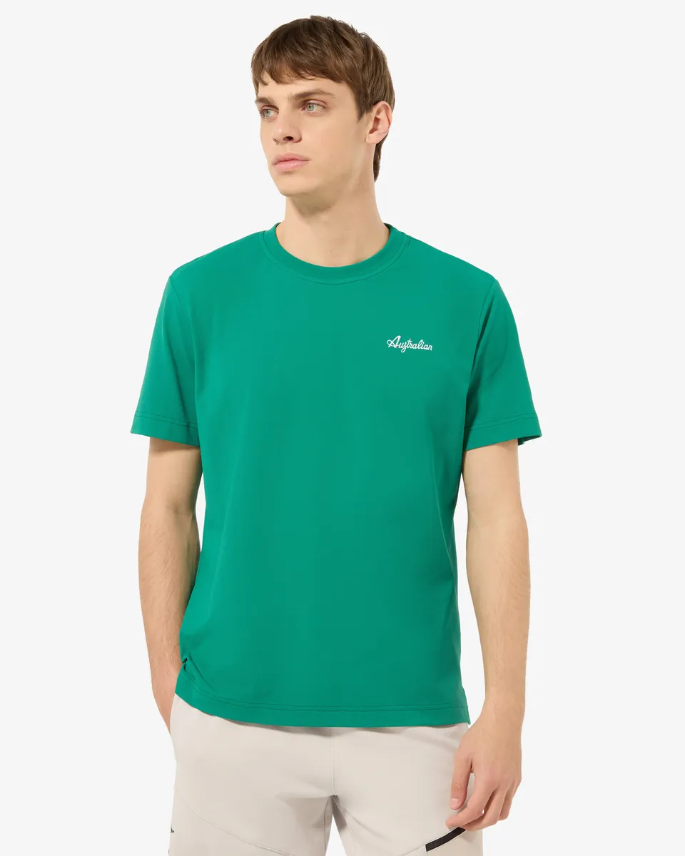 australian-tech-piquet-t-shirt-sportswear-uomo image 1