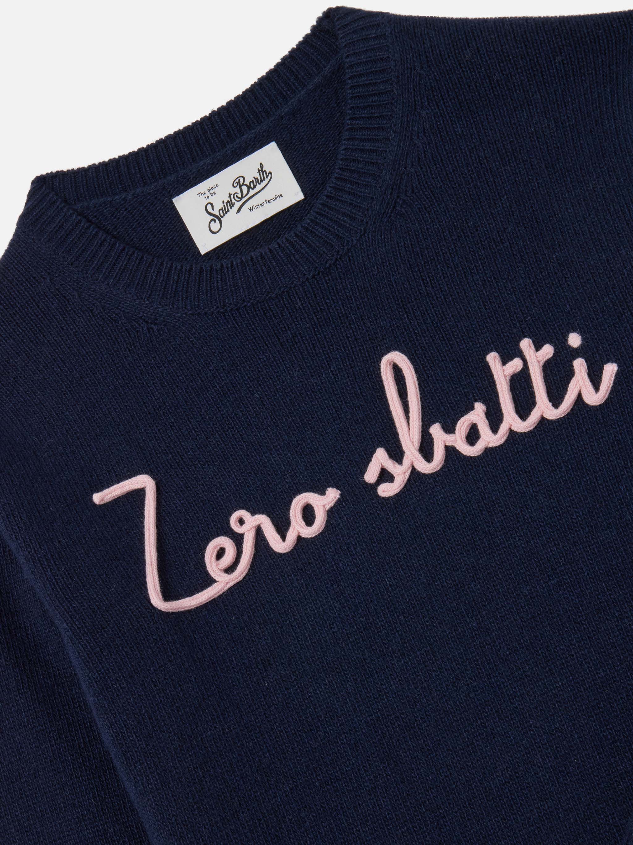 mc2-saint-barth-maglia-girocollo-princess-bambina-blu-navy-zero-sbatti image 2