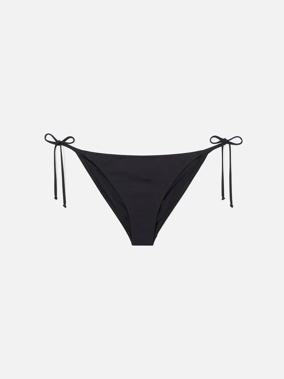 mc2-saint-barth-virgo-slip-mare-con-laccetti-nero-tinta-unita image 1
