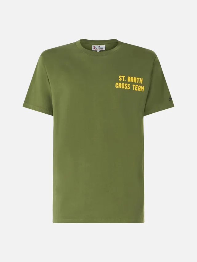 mc2-saint-barth-t-shirt-arnott-snoopy-enduro-special-edition-peanuts-in-cotone-v image 1