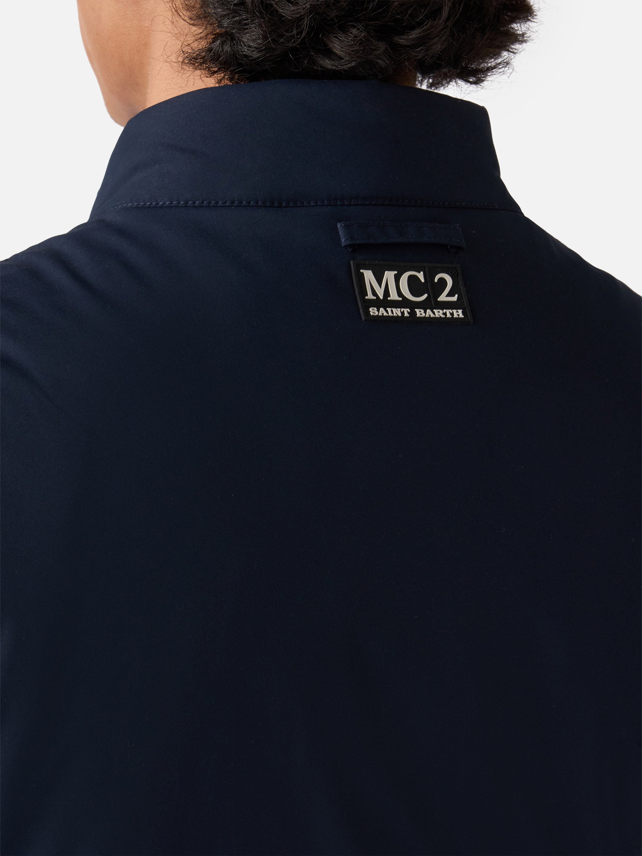 mc2-saint-barth-gilet-vonn-uomo-blu-navy-tessuto-tecnico-imbottito image 5