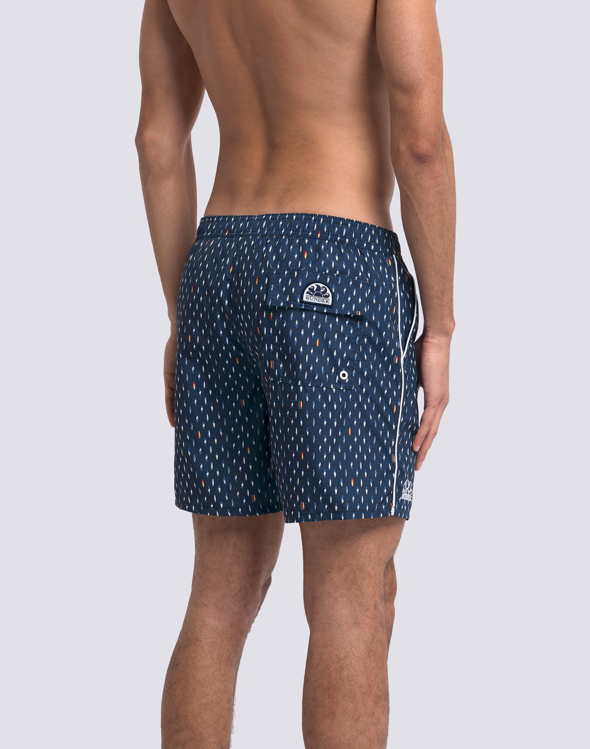 sundek-pervis-m420-costume-uomo-media-lunghezza-stampa-rice-surf-in-repreve image 5