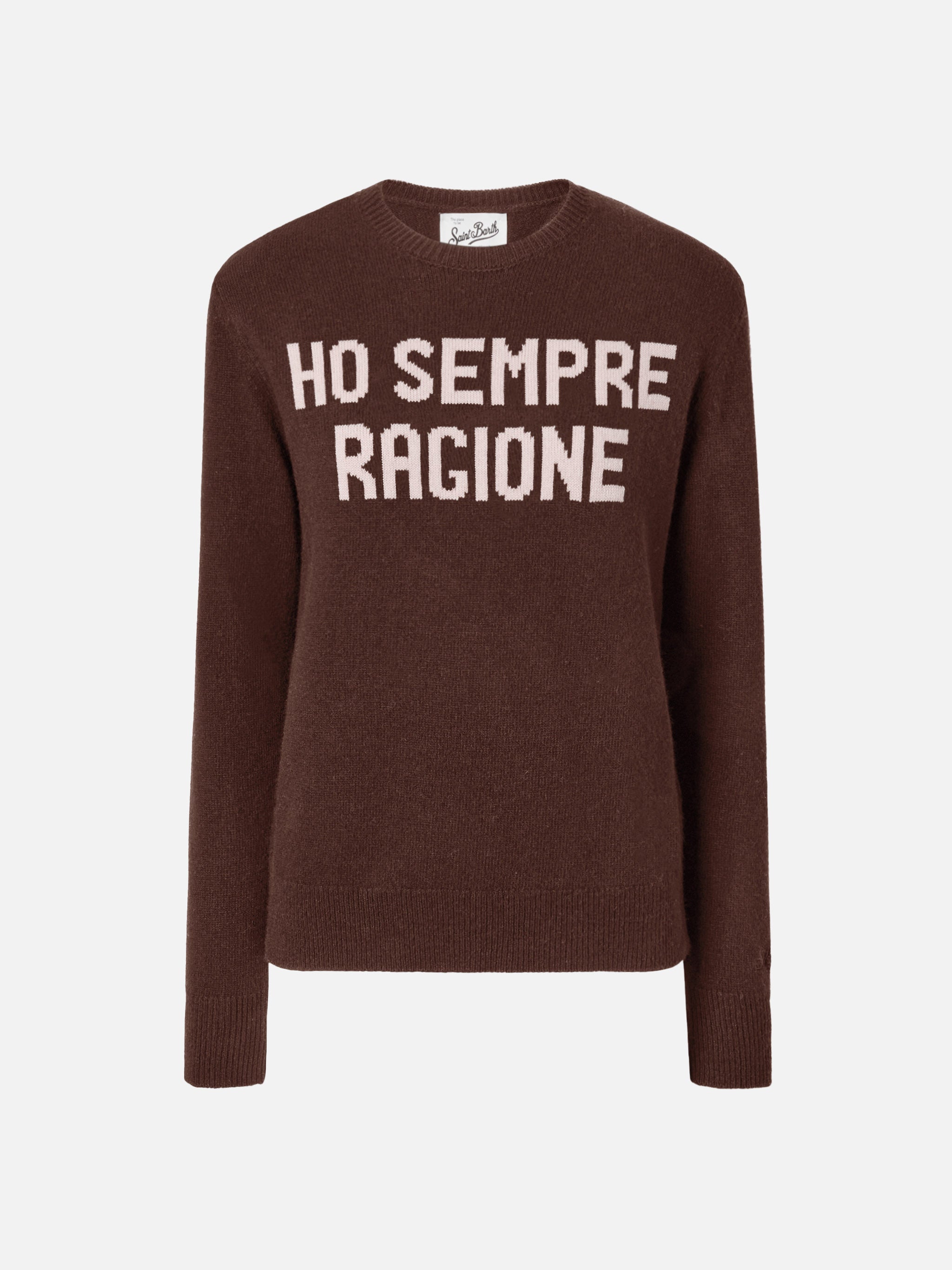 mc2-saint-barth-maglione-new-queen-in-misto-cashmere-marrone-con-jacquard-ho-sem image 5