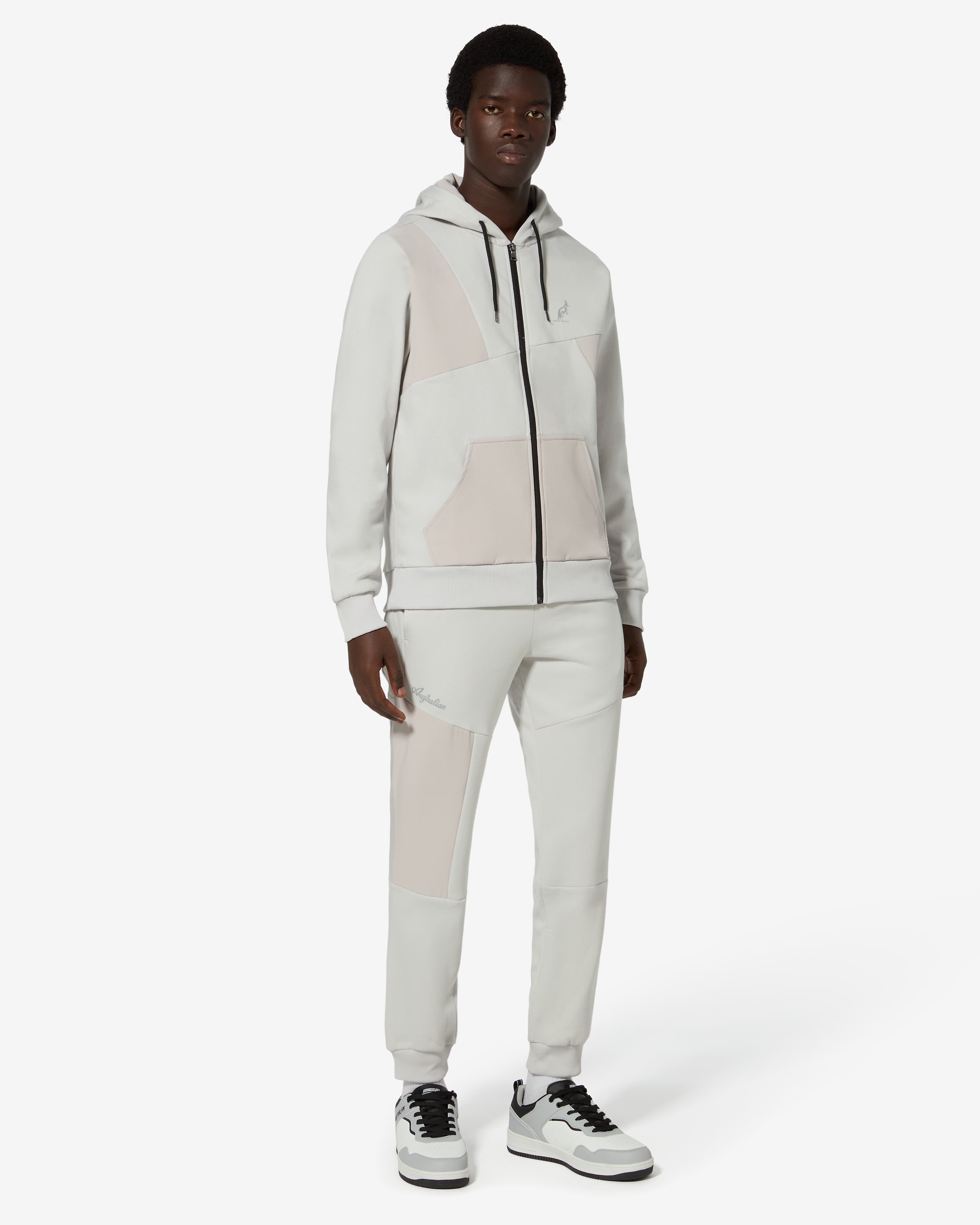 australian-new-gen-track-pant-sportswear-pantalone-felpa-cenere image 2
