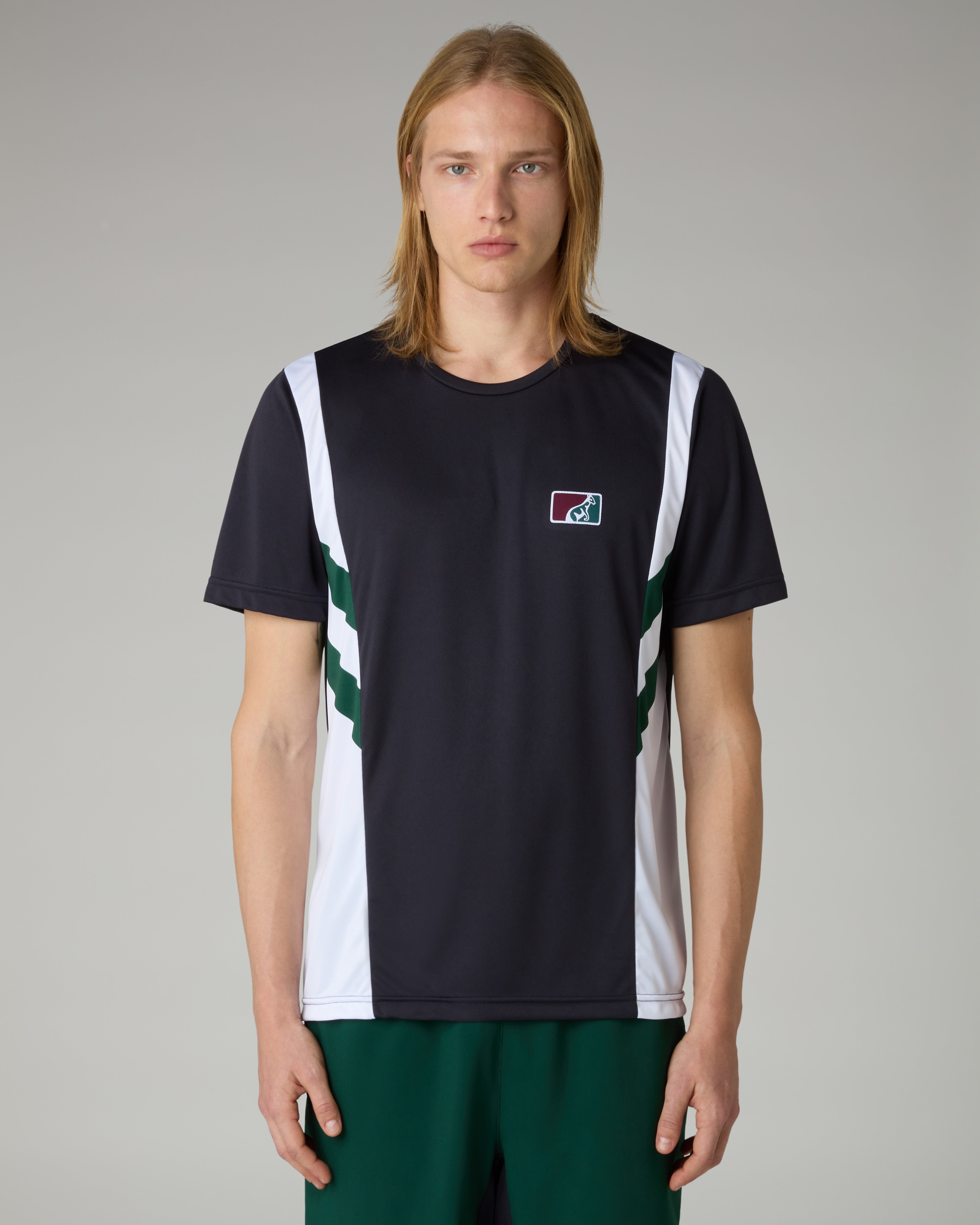 australian-classic-t-shirt-blu-navy-in-tessuto-ace-traspirante image 1