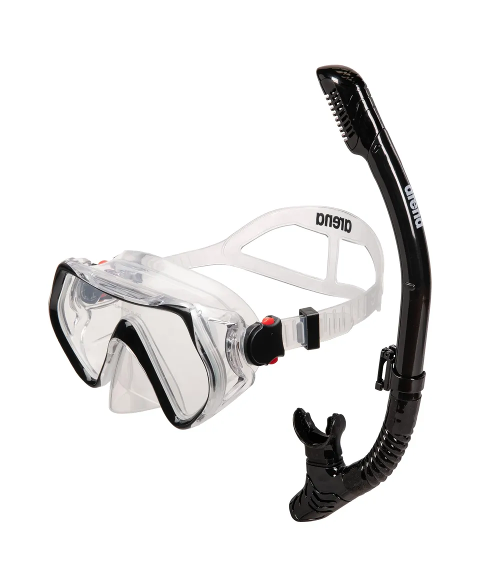 arena-snorkel-mask-set-adulti-con-borsa-mesh image 1
