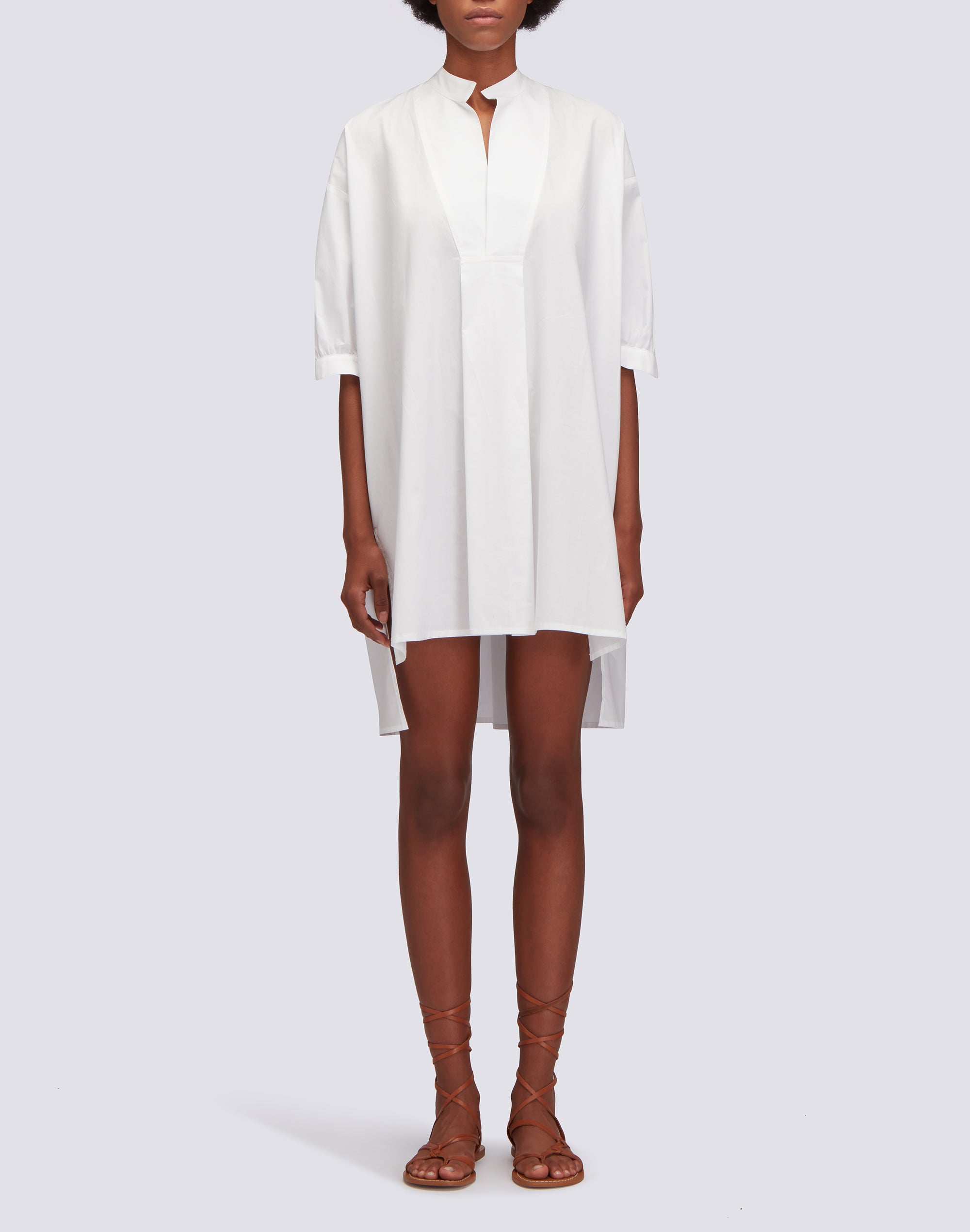 sundek-blusa-donna-in-cotone-popeline-anche-abito-corto image 1