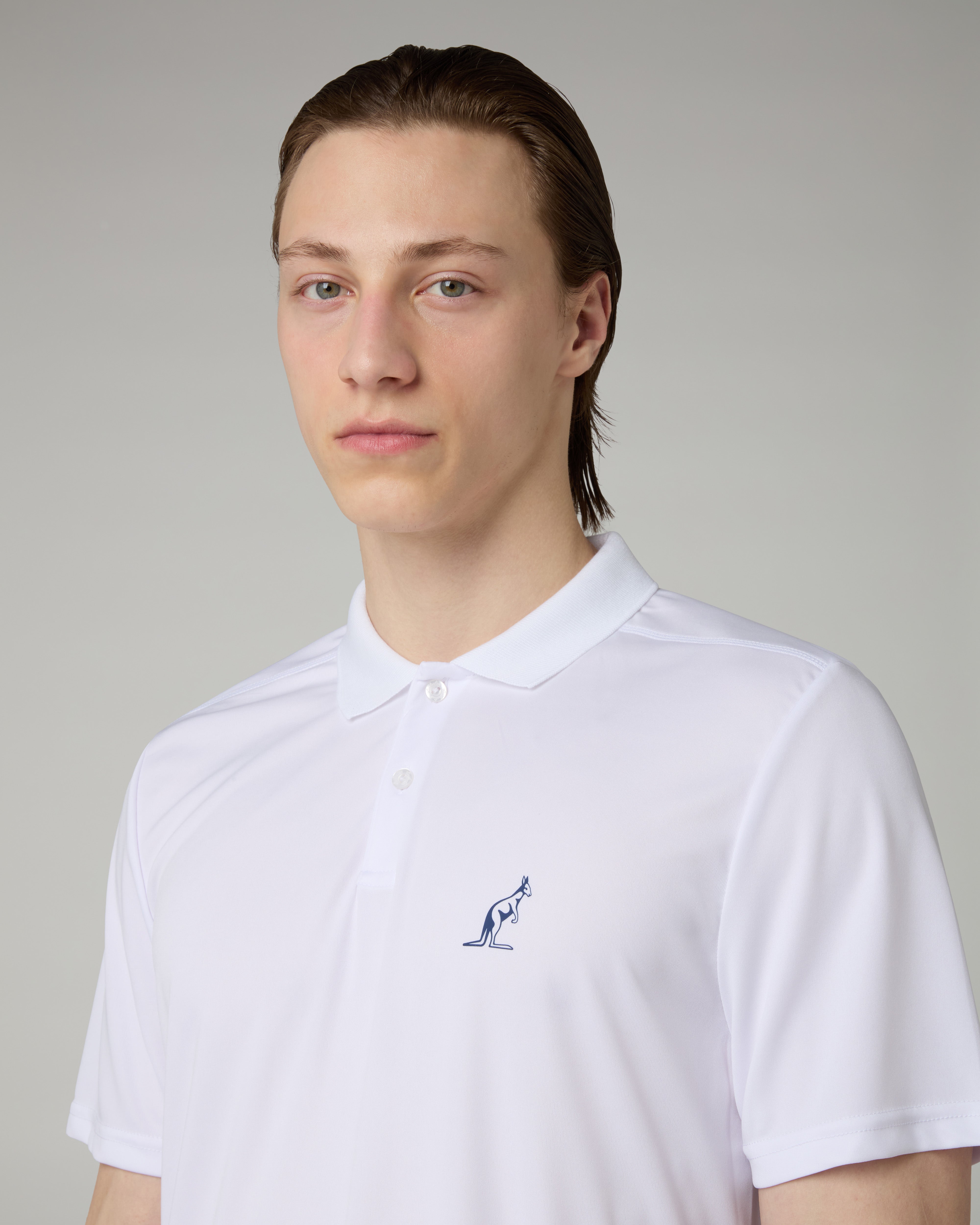 australian-court-polo-shirt-bianca-in-tessuto-ace-tecnico image 4