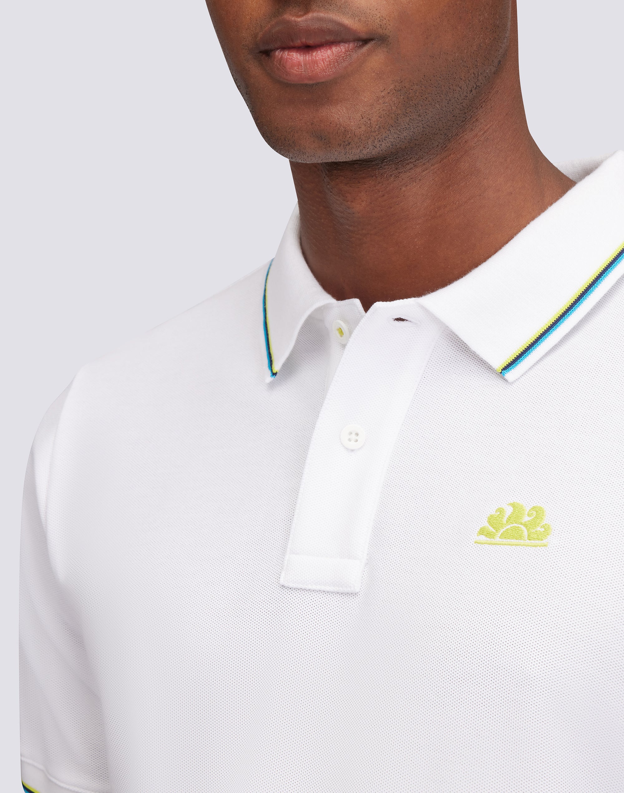 sundek-polo-uomo-tinta-unita-in-cotone-pima image 2