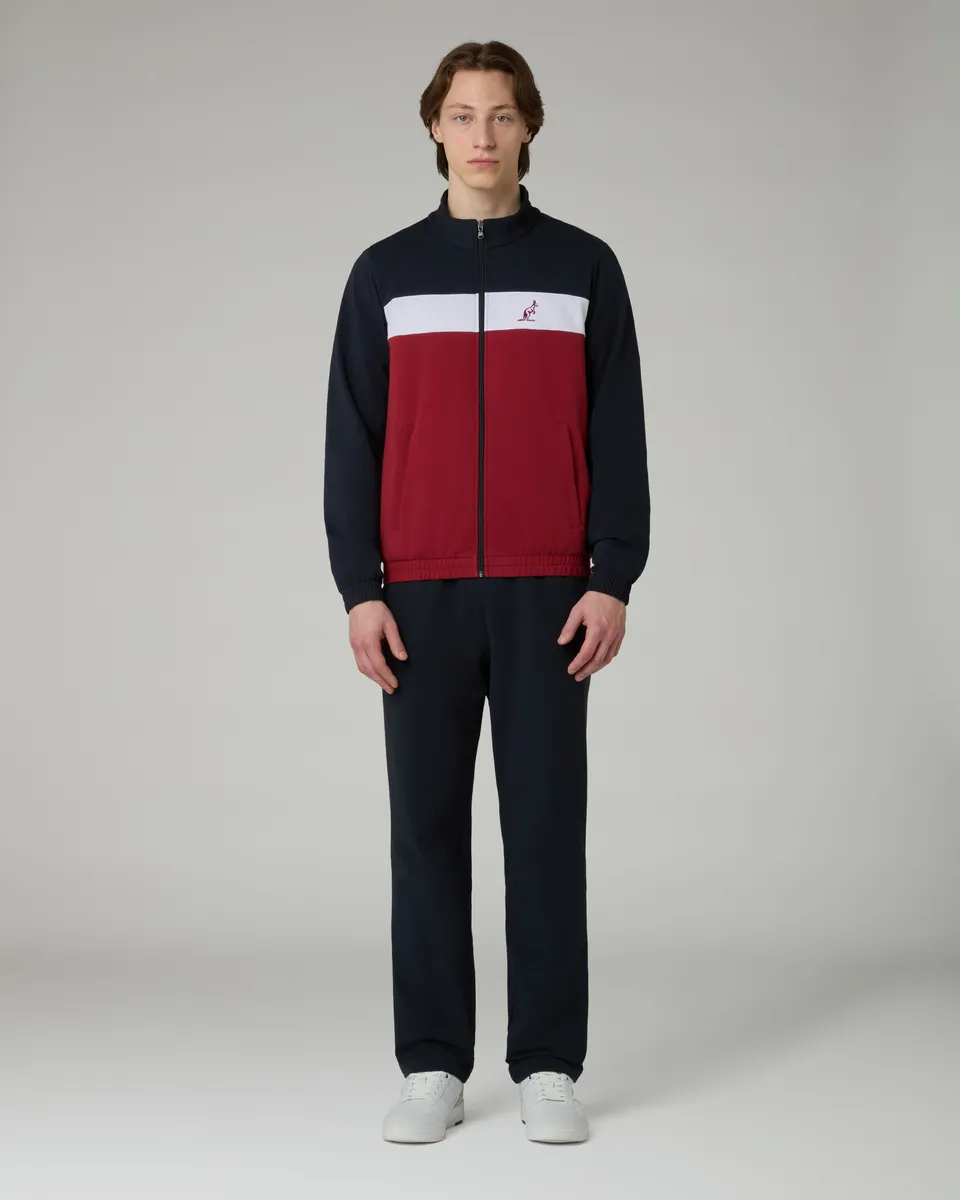 australian-heritage-tracksuit-tuta-bordeaux-in-felpa-elasticizzata image 1