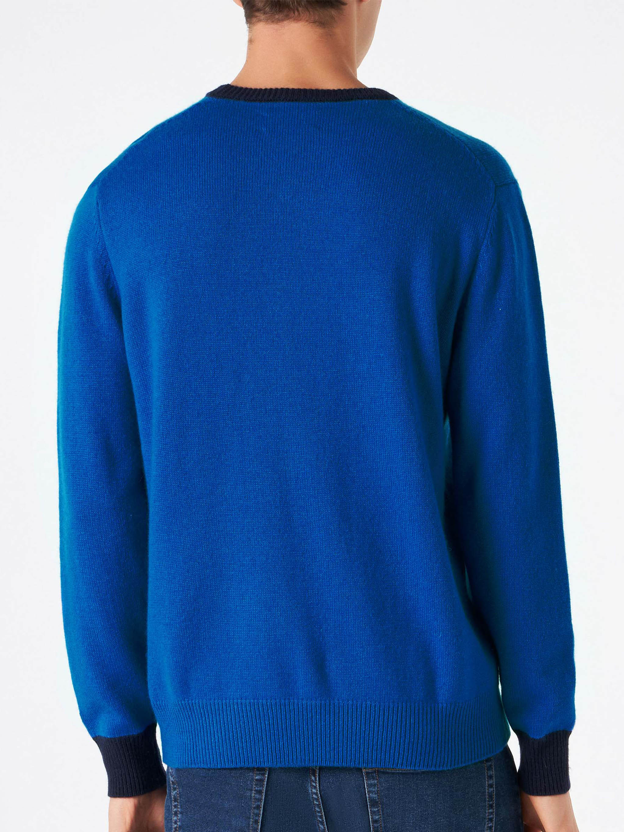 mc2-saint-barth-maglione-heron-uomo-blu-elettrico-lana-cashmere-toy-boy image 4